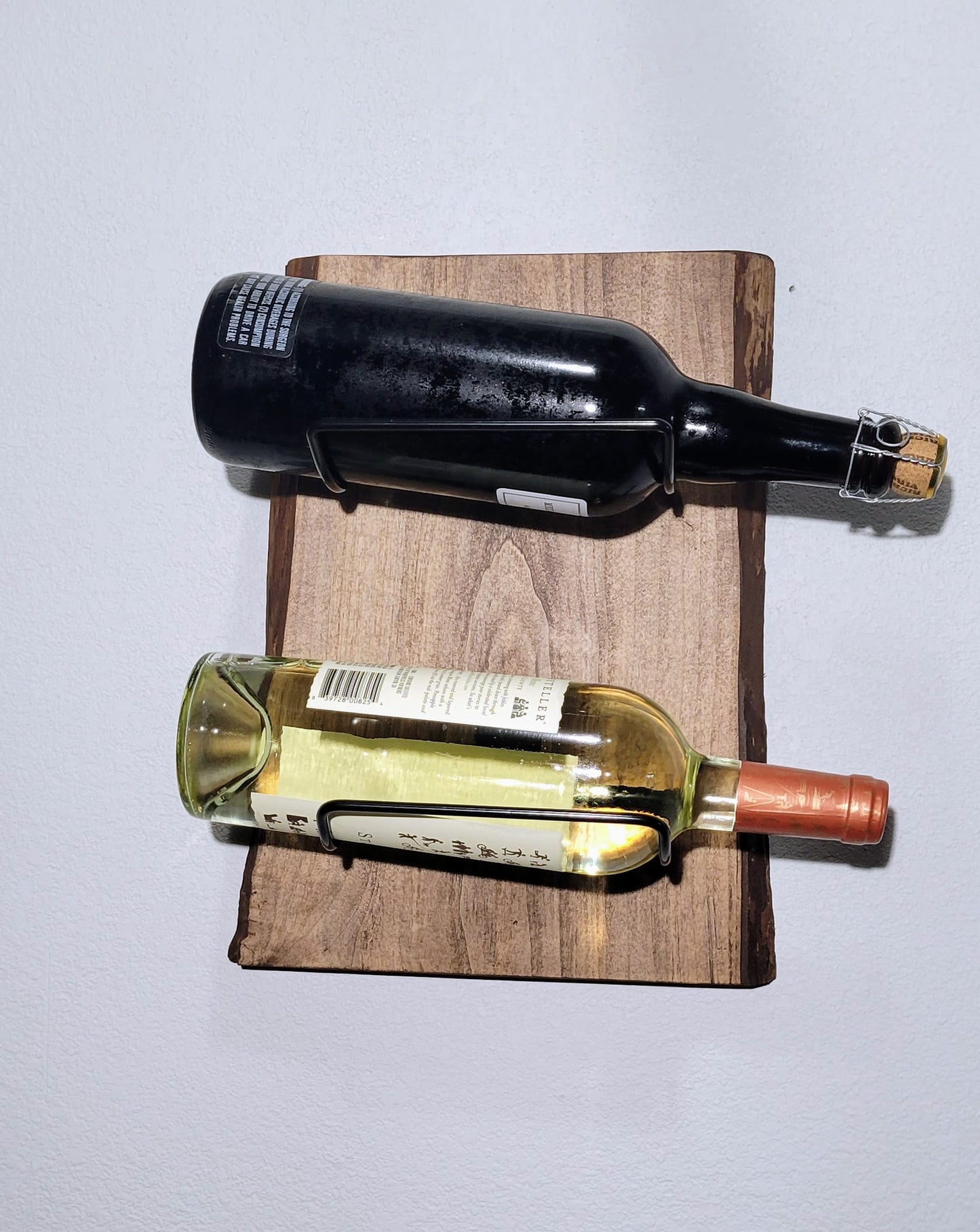 2 Bottle Wall Wine Holder