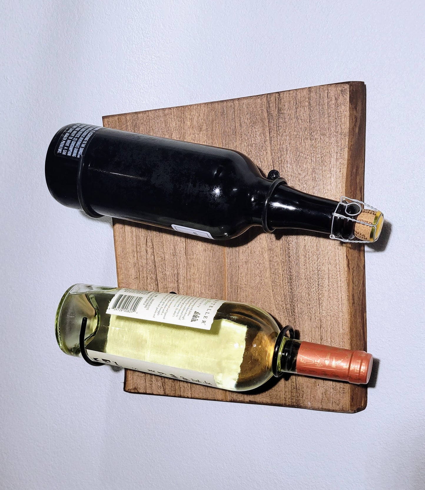 2 Bottle Wall Wine Holder