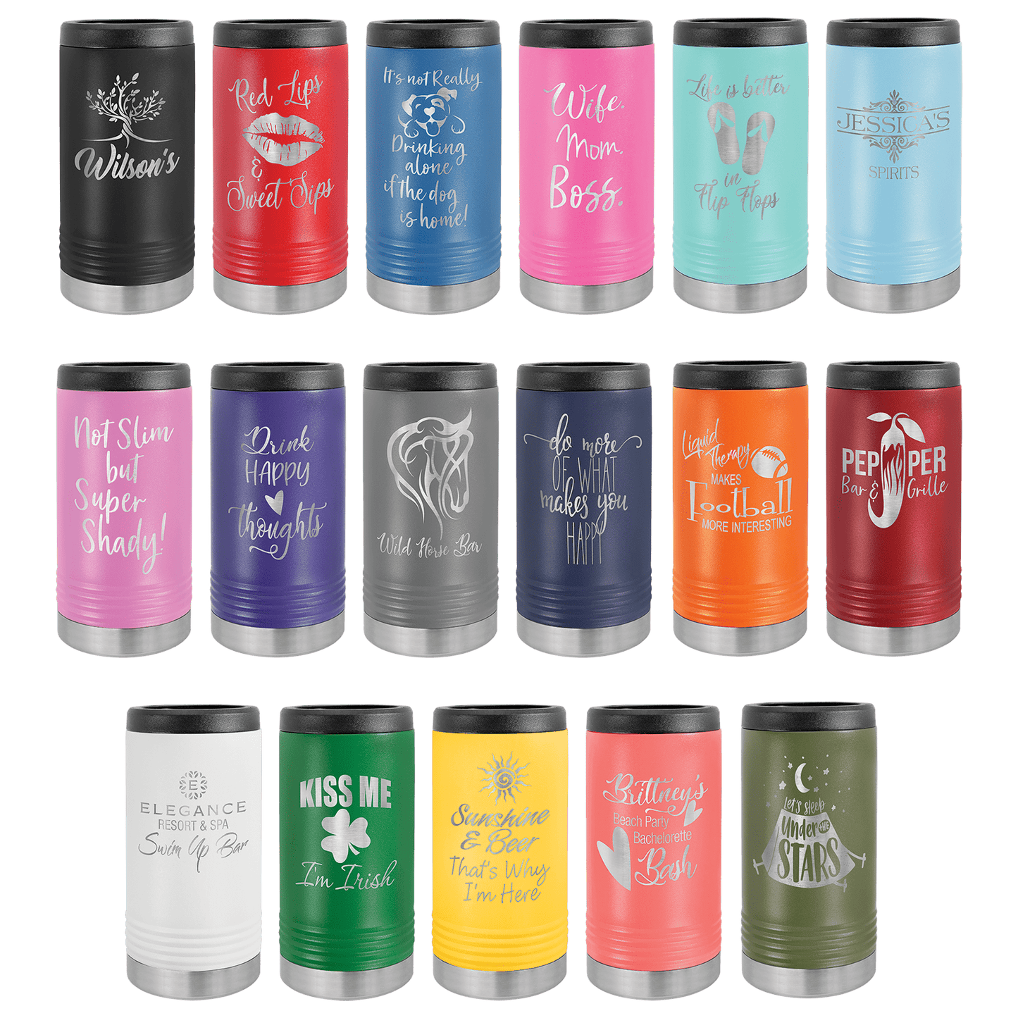 12oz Slim Beverage Holder Collection