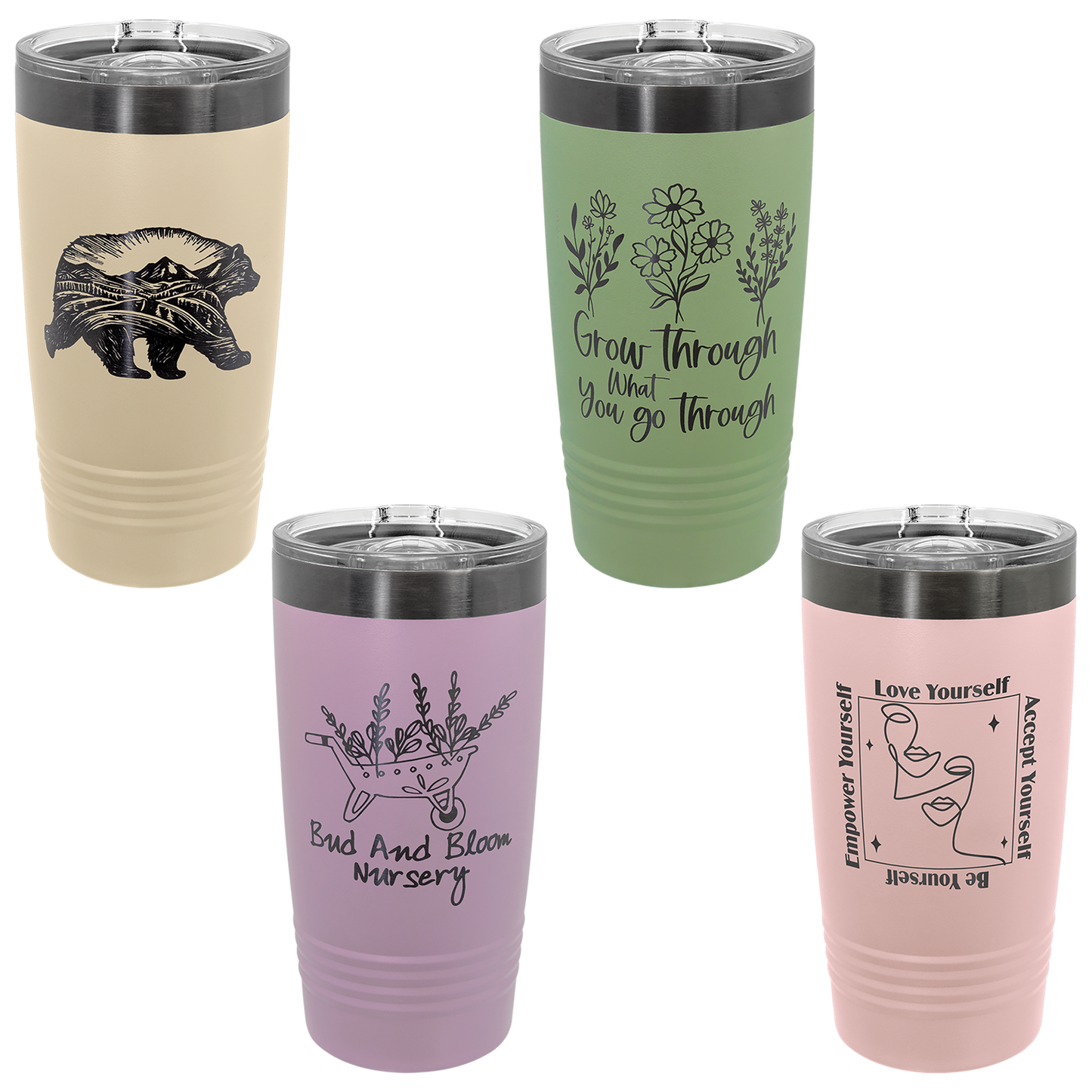 Ion Plated Tumblers