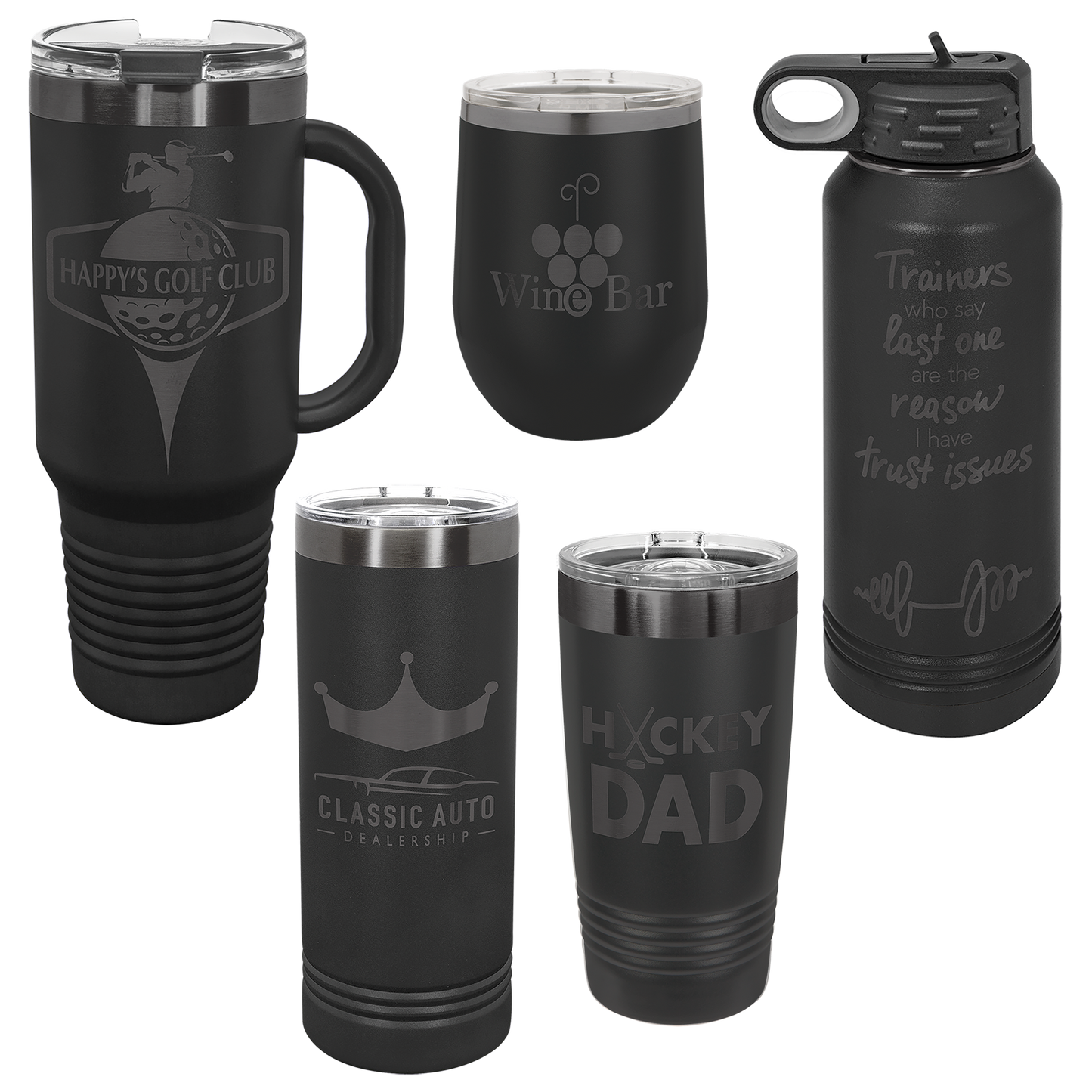 Ion Plated Tumblers