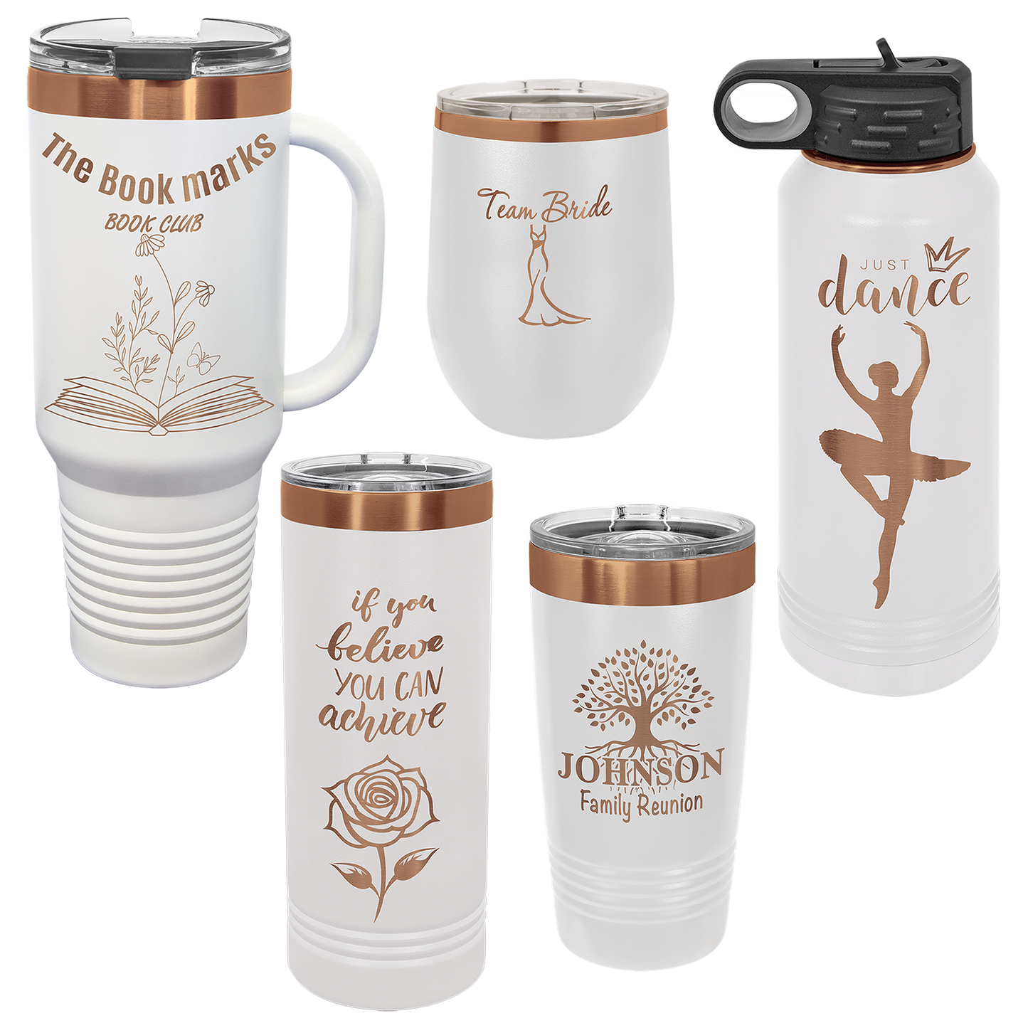 Ion Plated Tumblers