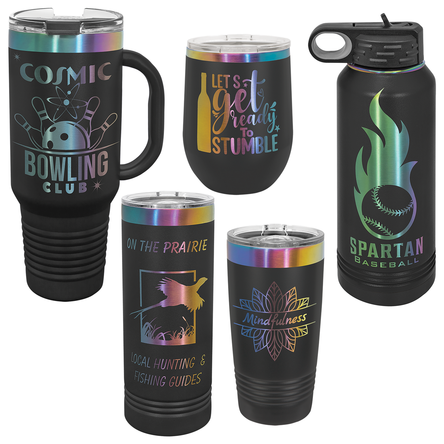 Ion Plated Tumblers