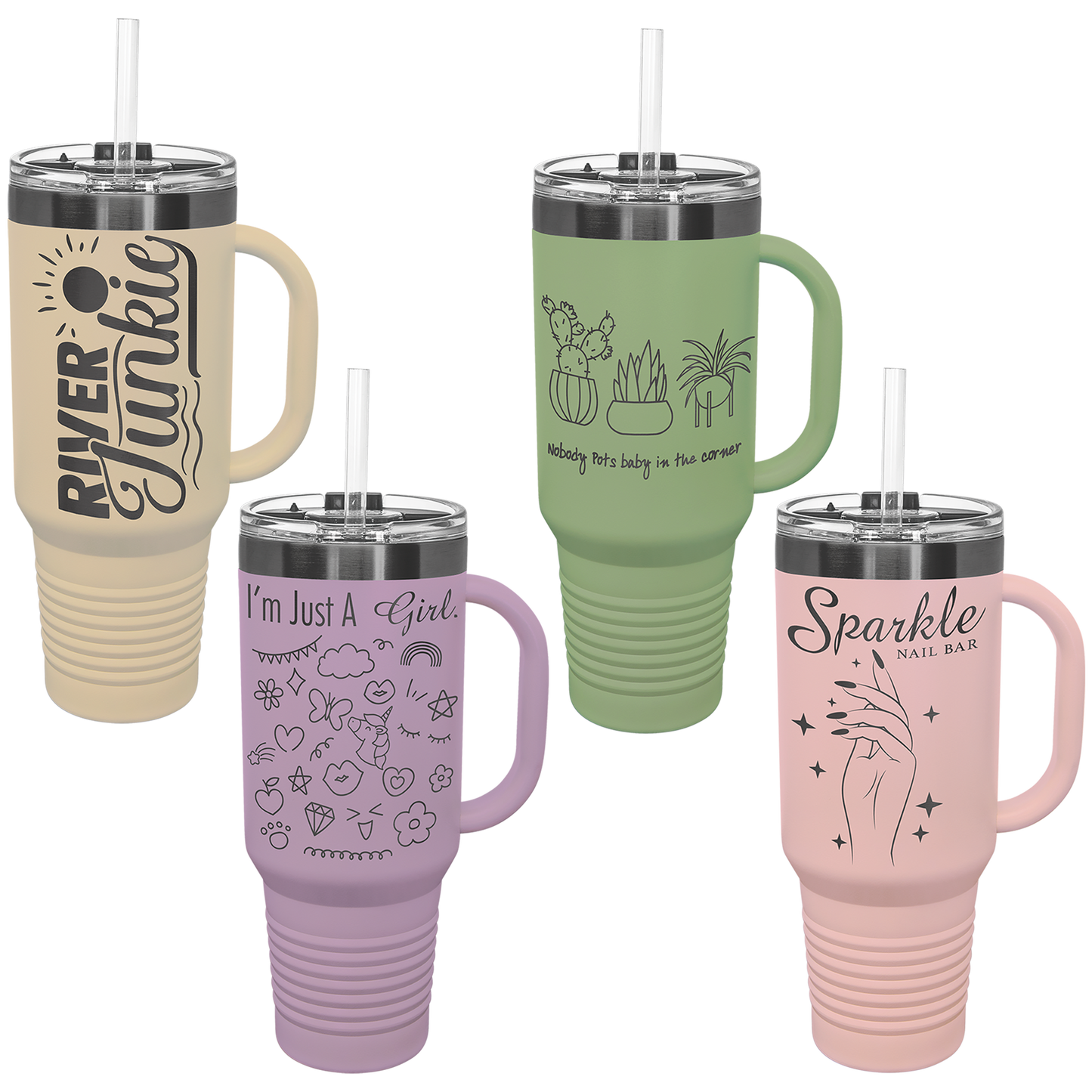 Ion Plated Tumblers