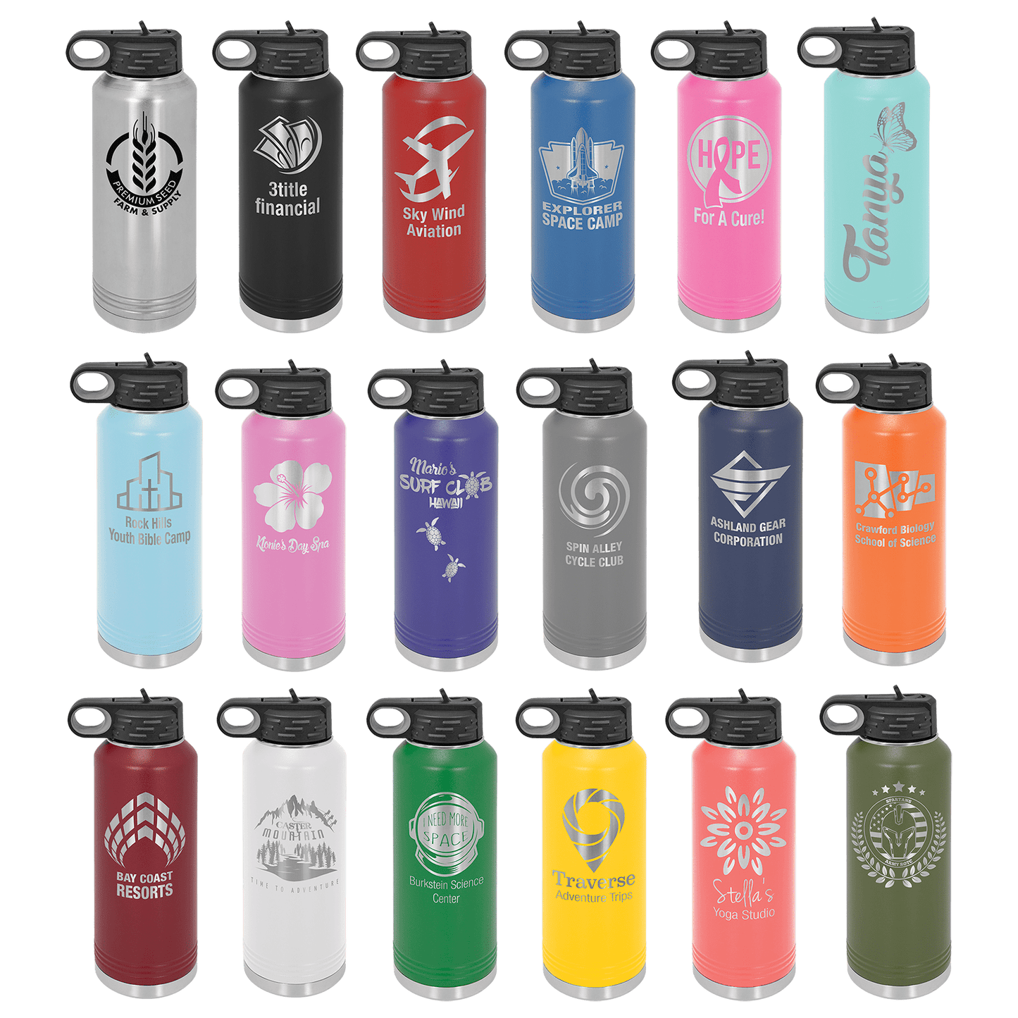40oz Water Bottle Collection
