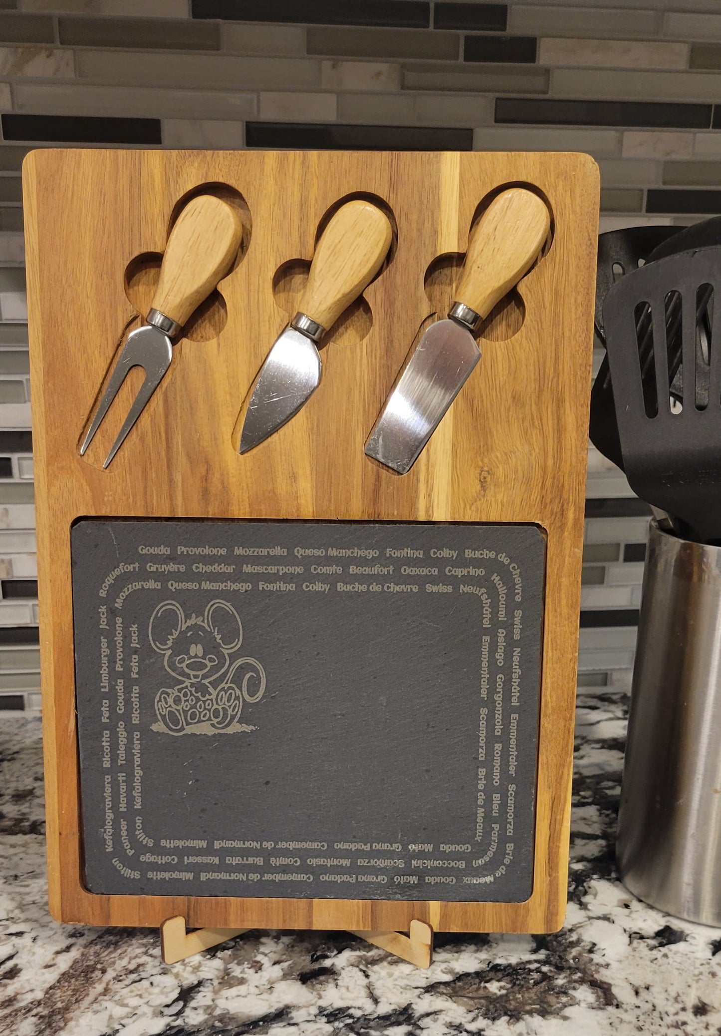 Slate & Acacia Cheese Boards