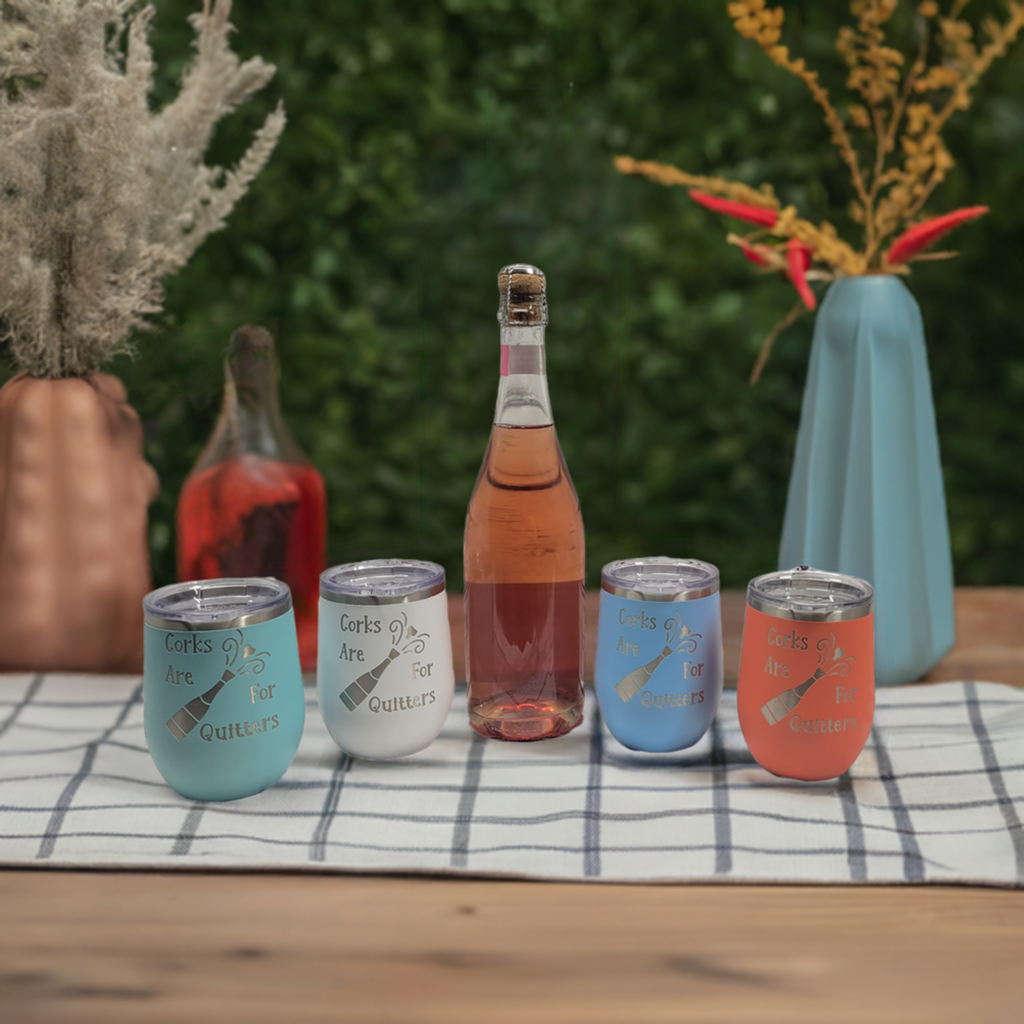 12oz Stemless Wine Tumblers