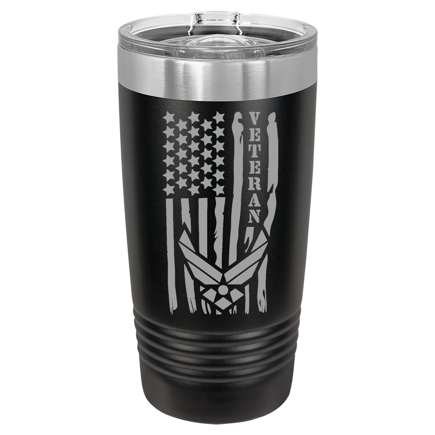 20oz Black Air Force Tumbler