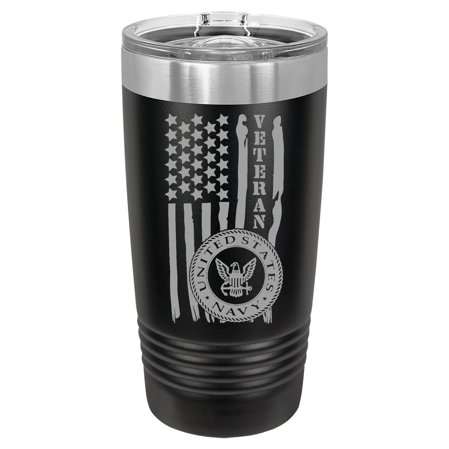 20oz Black Navy Tumbler