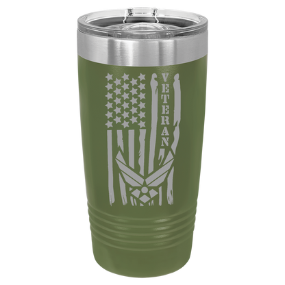 20oz Military Green Air Force Tumbler