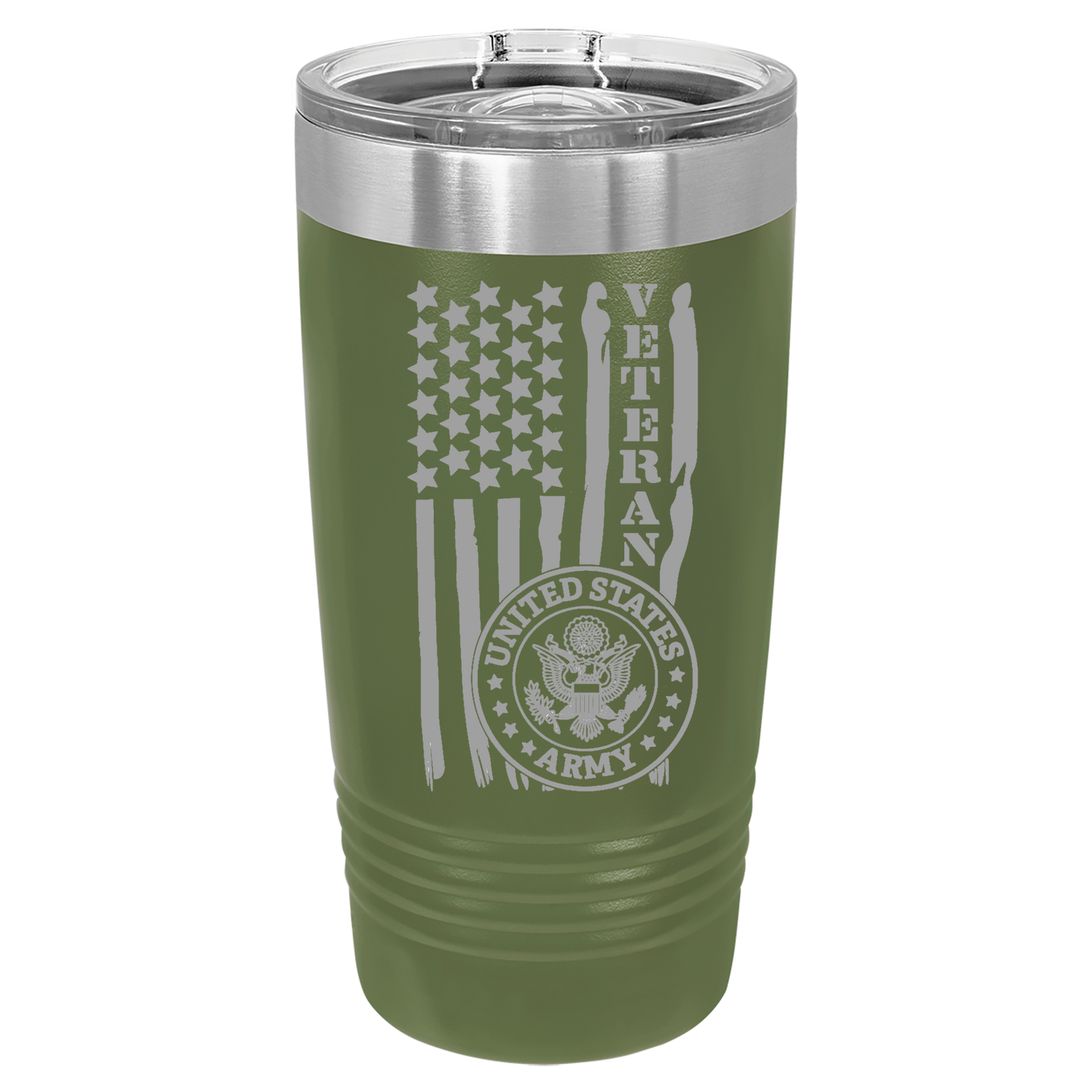 20oz Military Green Army Tumbler