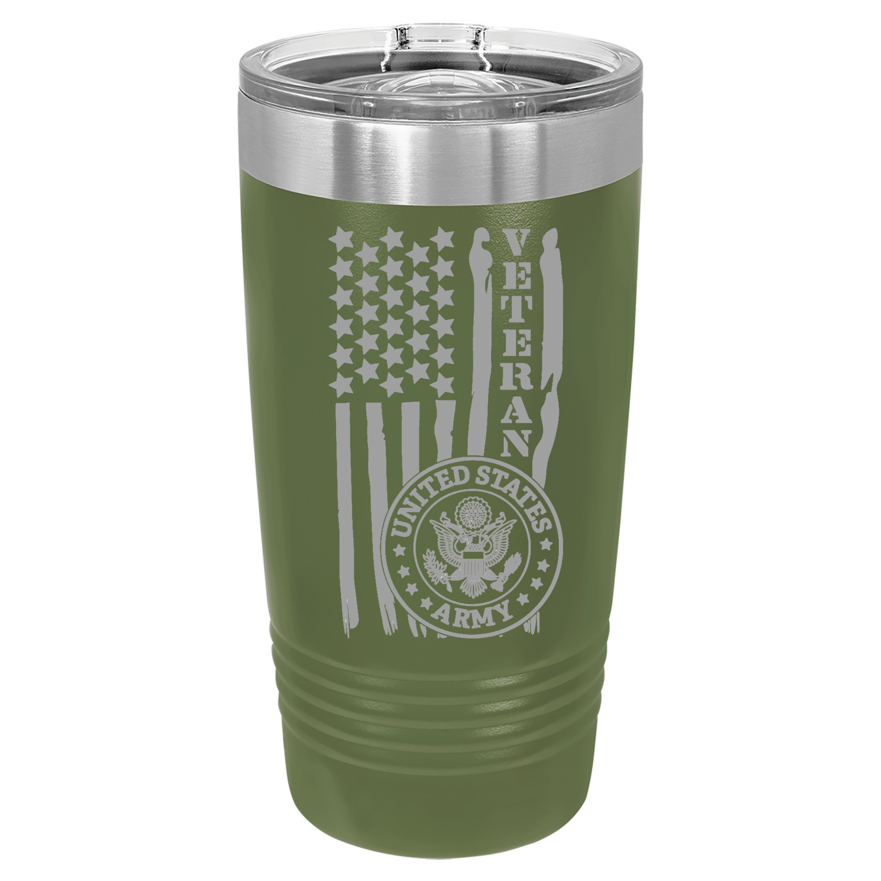 20oz Military Green Army Tumbler