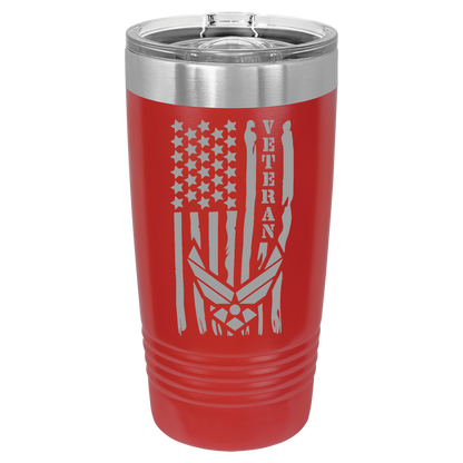 20oz Red Air Force Tumbler