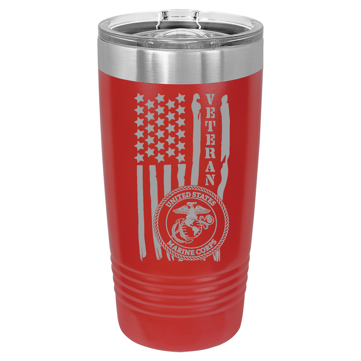 20oz Red Marine Corps Tumbler