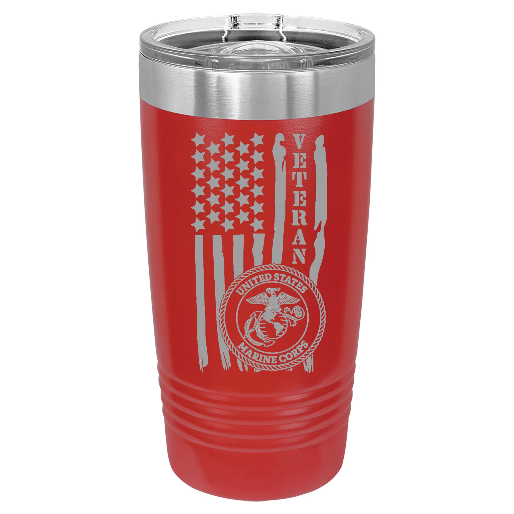 20oz Red Marine Corps Tumbler