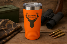 20oz Orange & Black Tumbler
