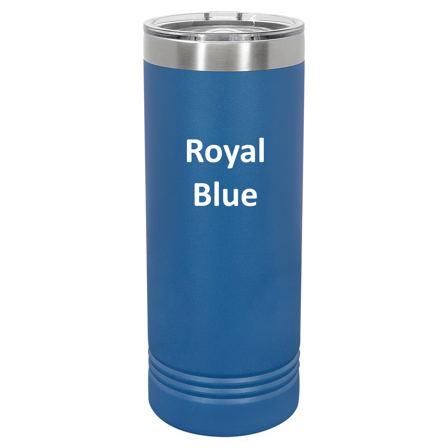 Royal Blue 22oz Skinny Tumbler