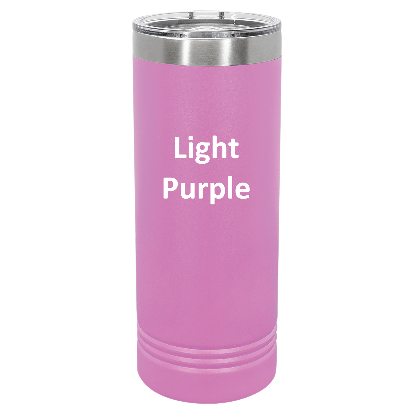 Light Purple 22oz Skinny Tumbler