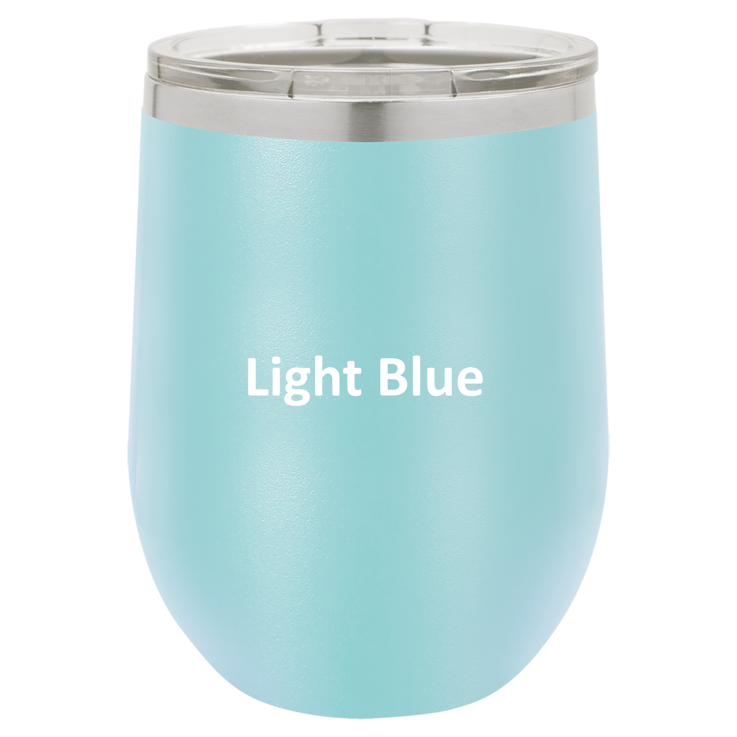 Light Blue Mommy's Sippy Cup 12oz Wine Tumbler