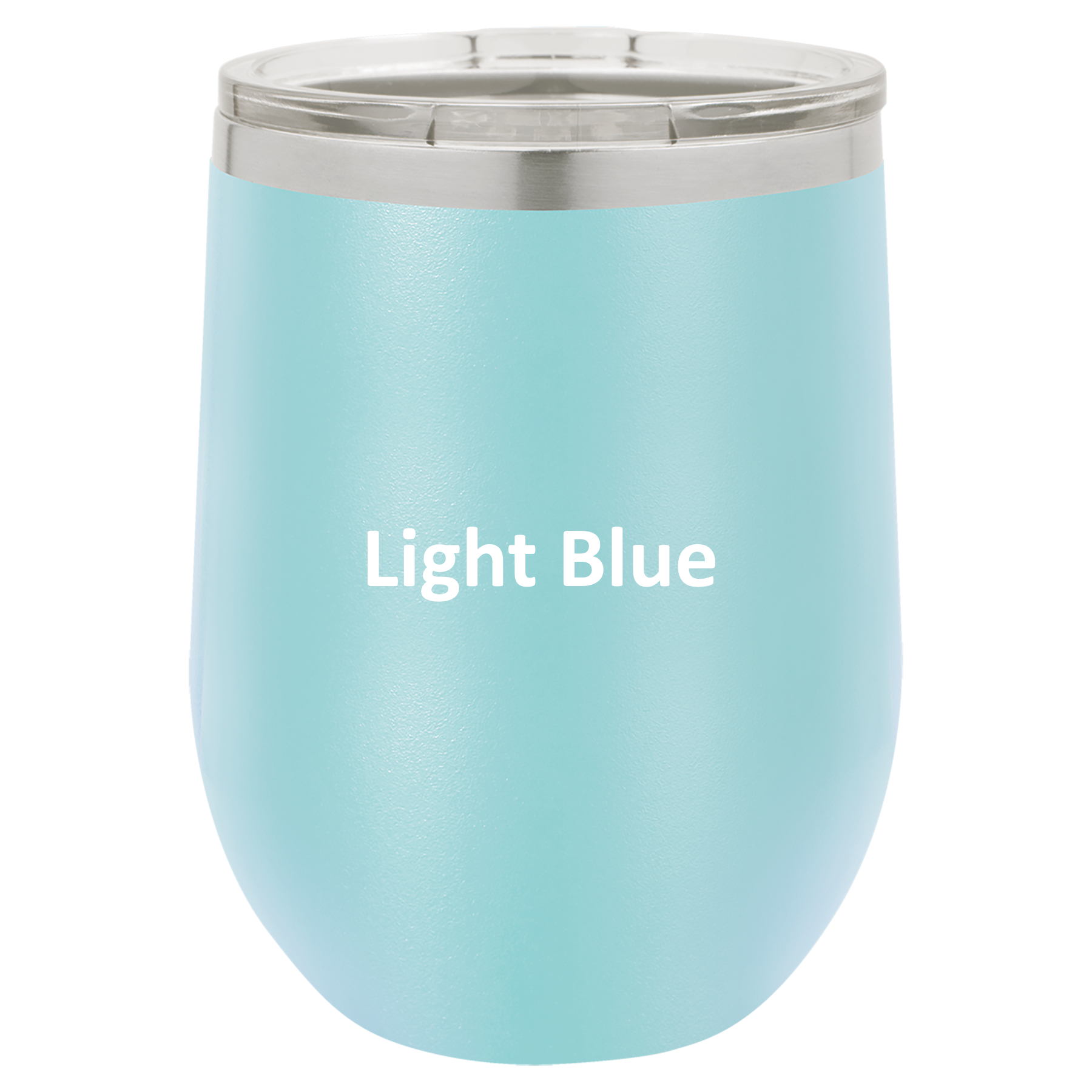 Light Blue Mommy's Sippy Cup 12oz Wine Tumbler