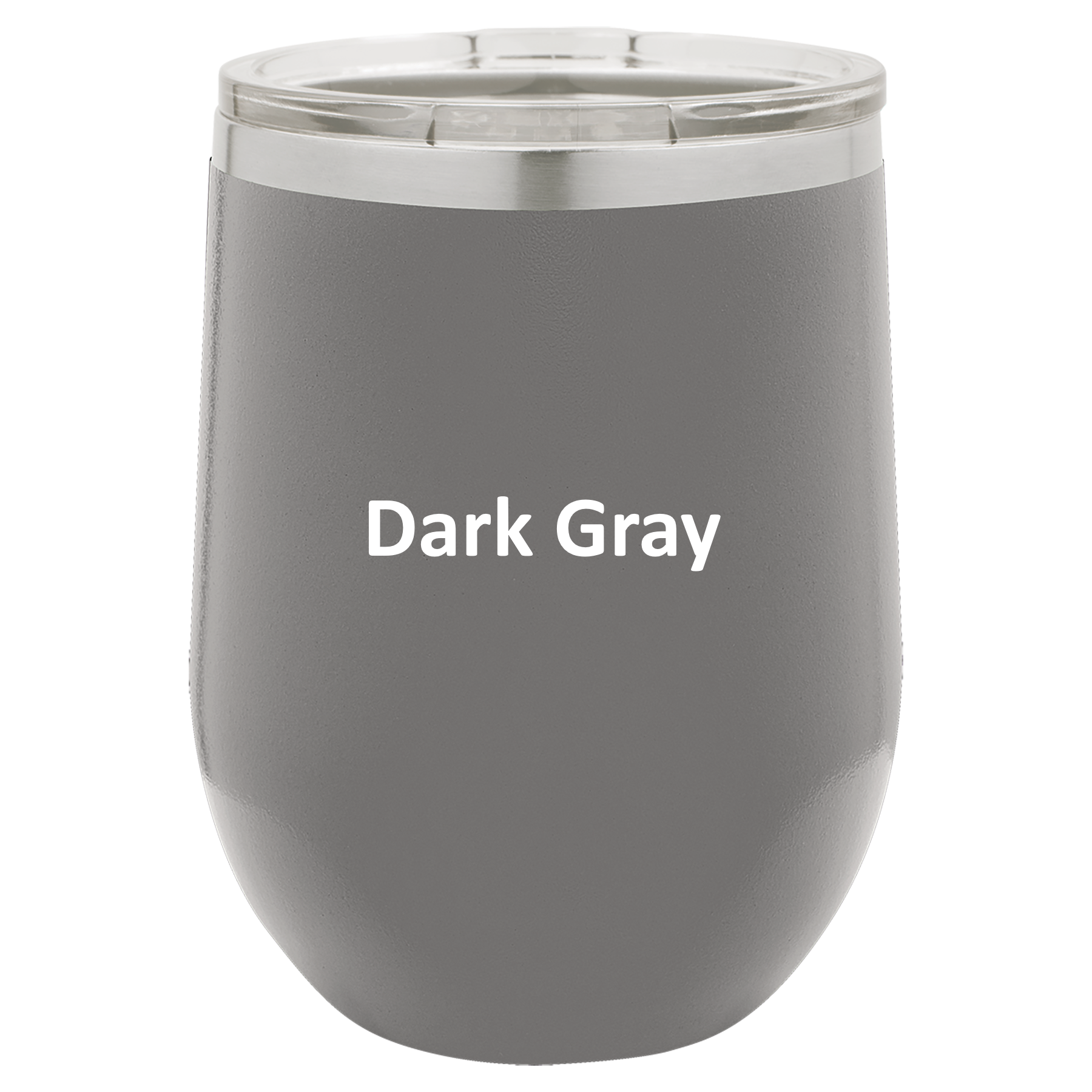 Dark Gray Mommy's Sippy Cup 12oz Wine Tumbler