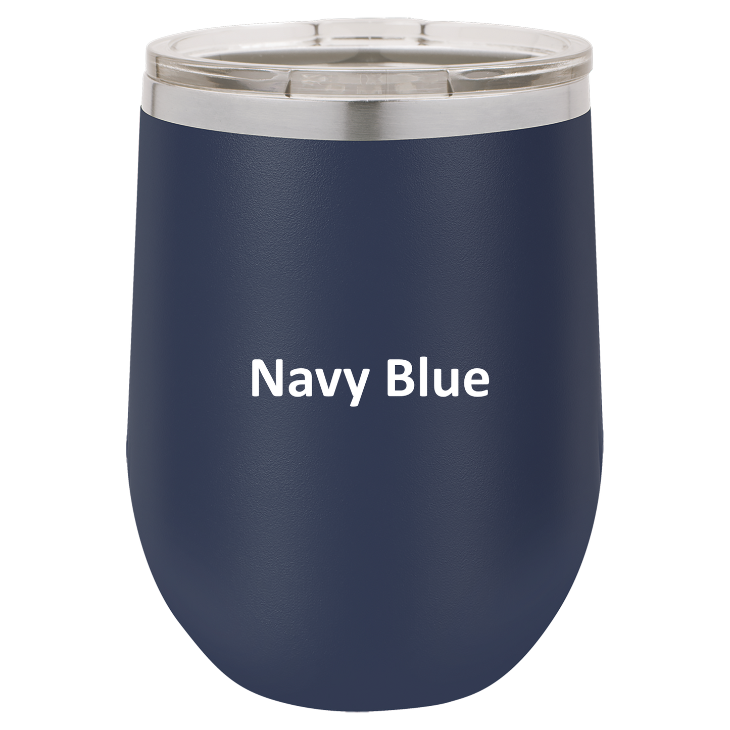Navy Mommy's Sippy Cup 12oz Wine Tumbler