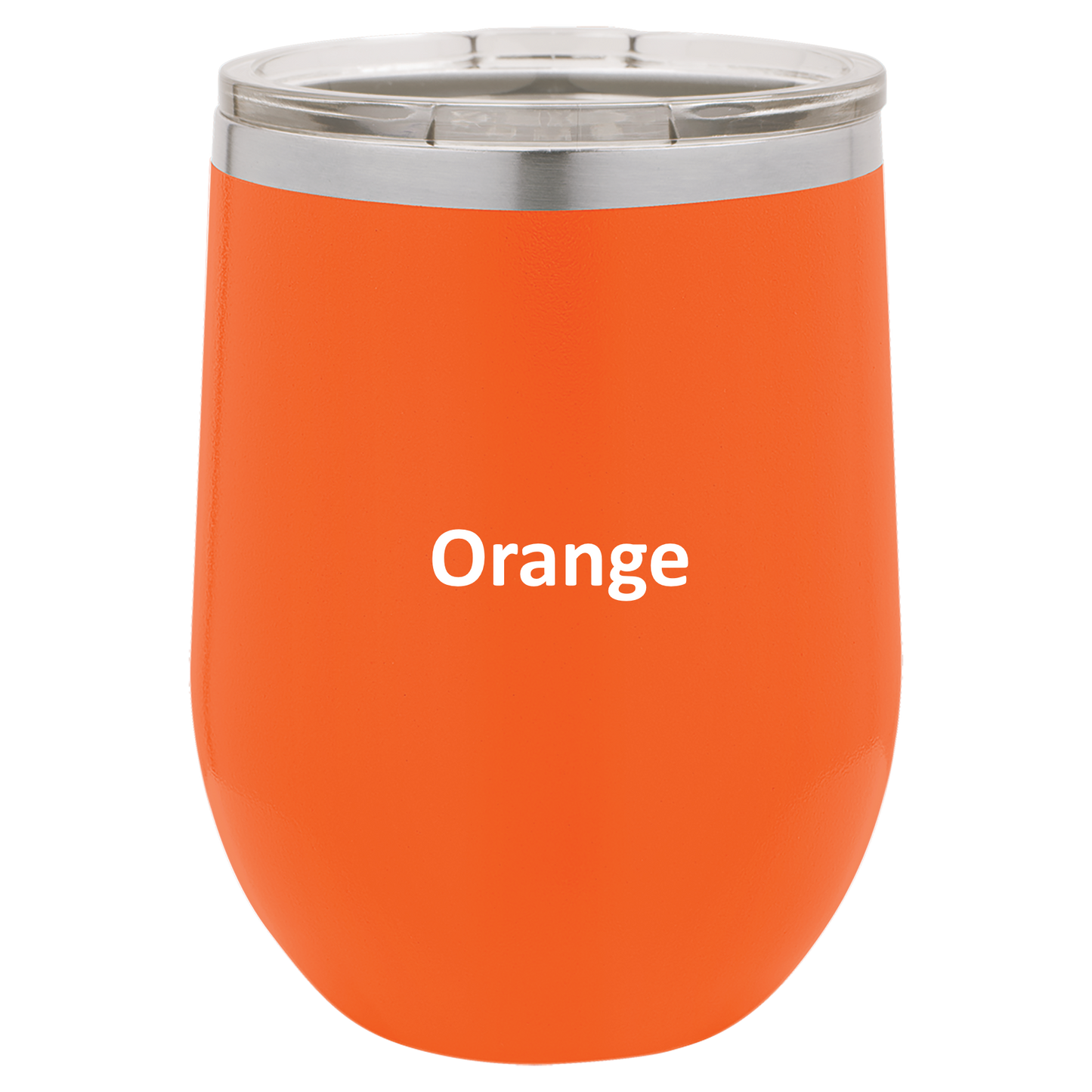 Orange Mommy's Sippy Cup 12oz Wine Tumbler