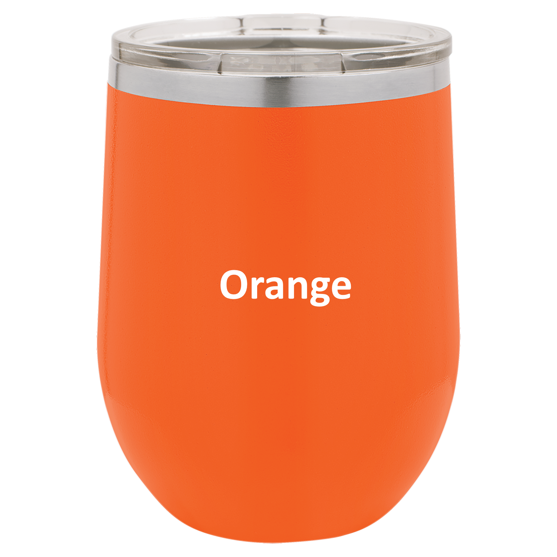 Orange Mommy's Sippy Cup 12oz Wine Tumbler