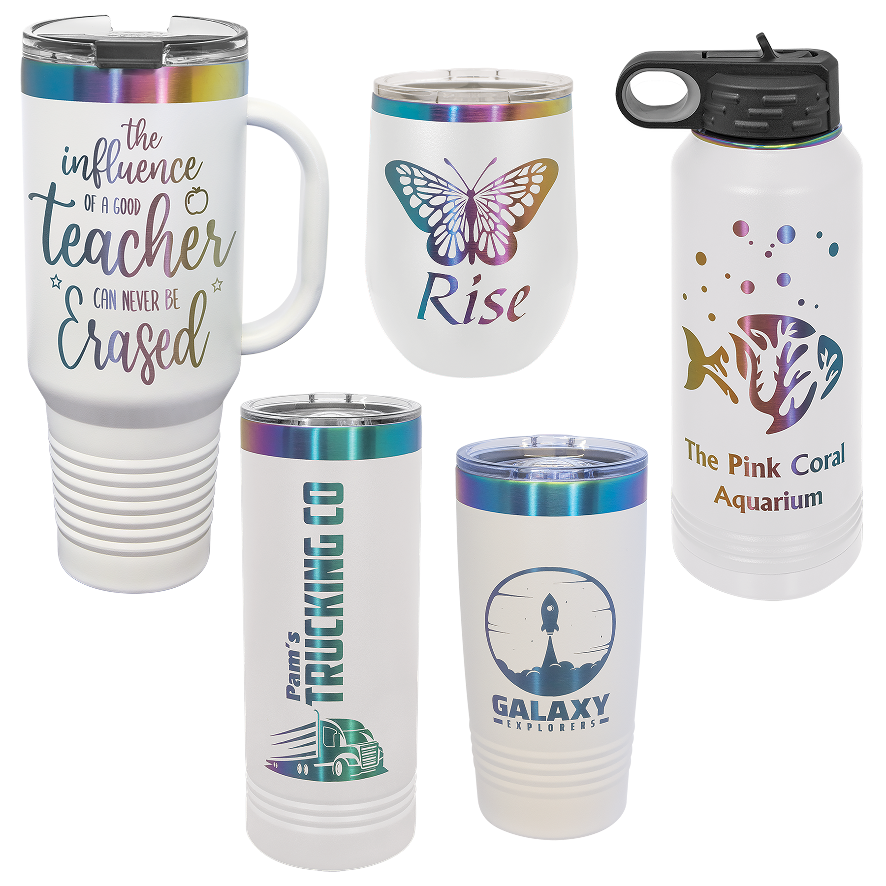 Ion Plated Tumblers