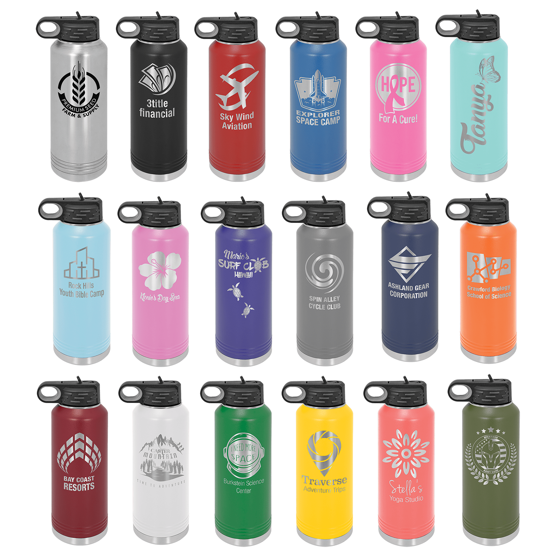 40oz Water Bottle Collection