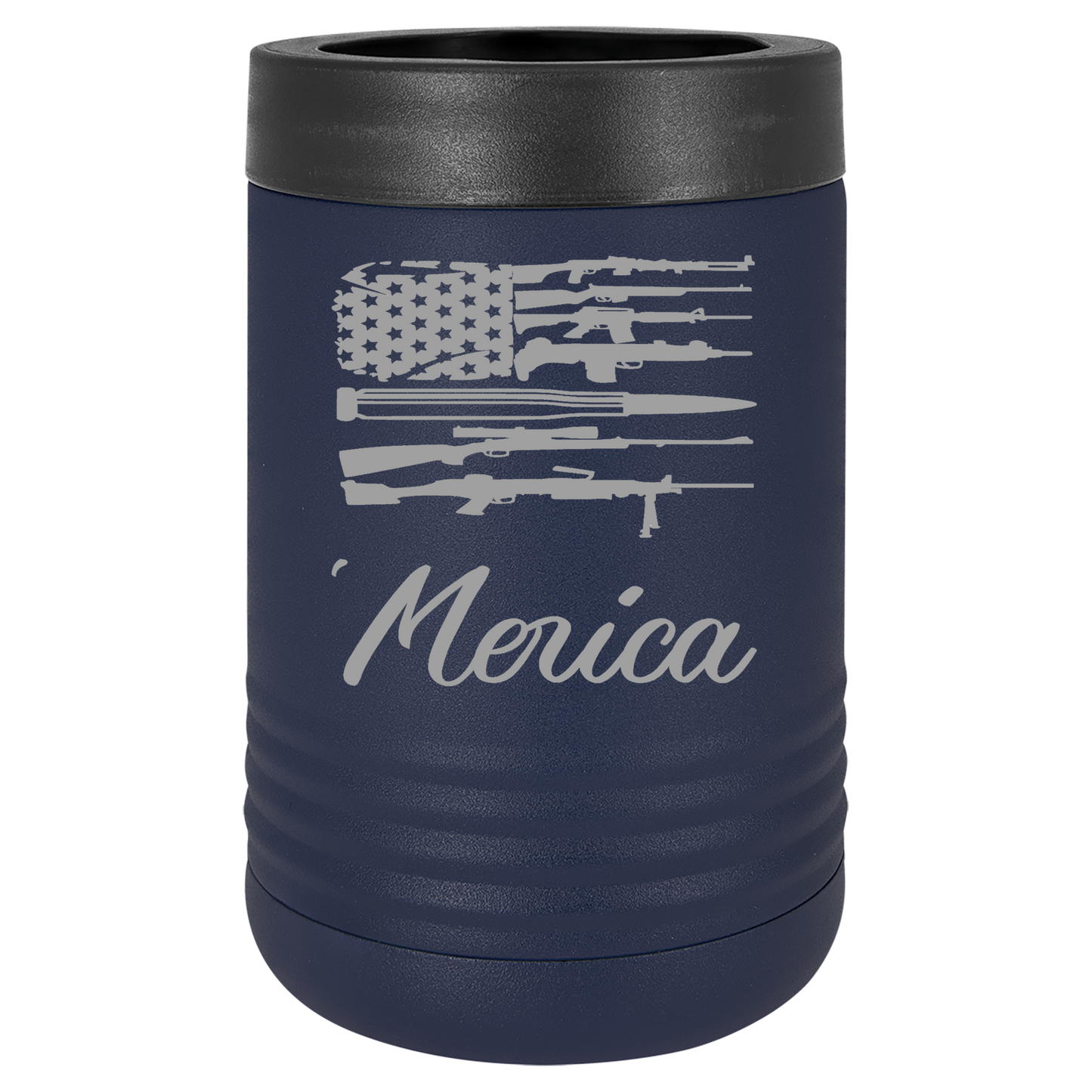 Navy Blue Stainless Steel Beverage Holder