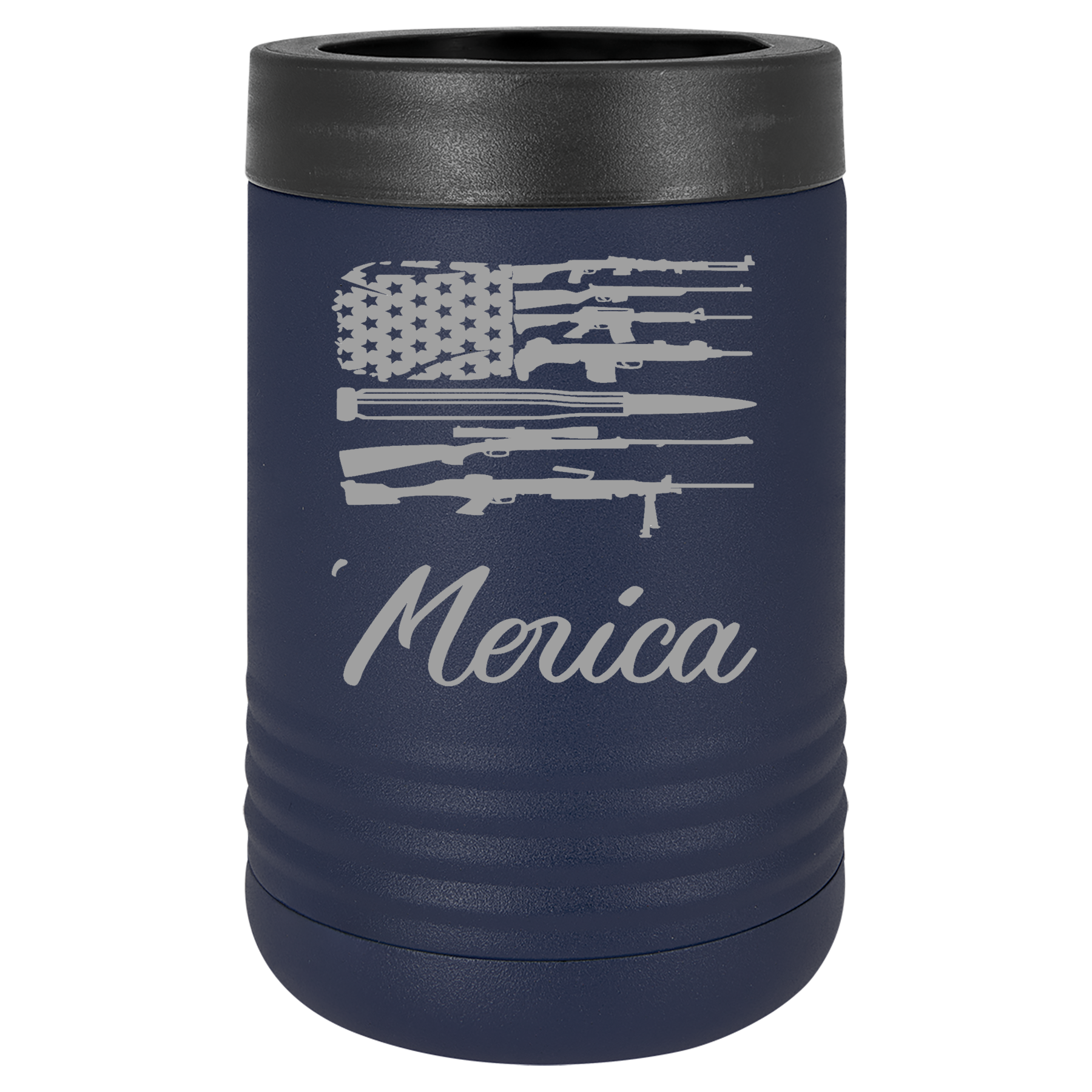 Navy Blue Stainless Steel Beverage Holder