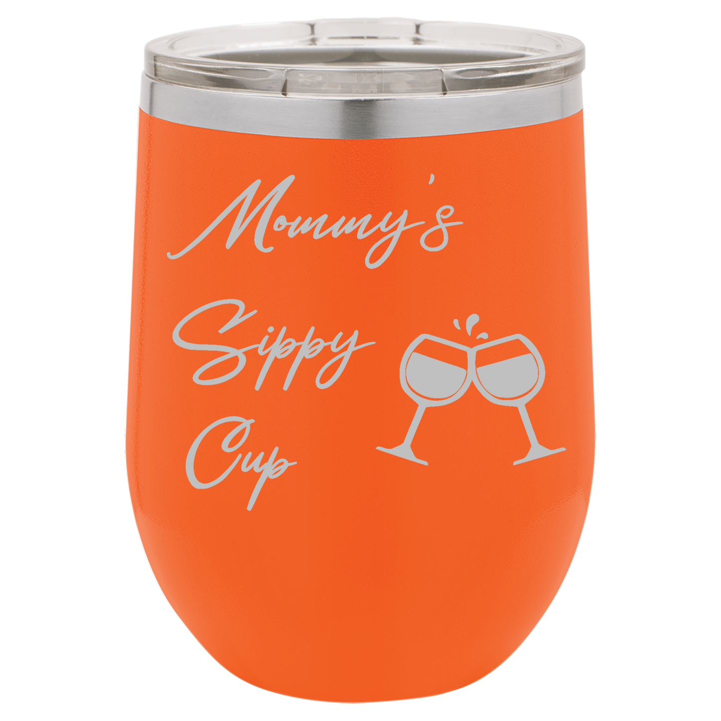 Orange 12oz Stemless Wine Tumbler