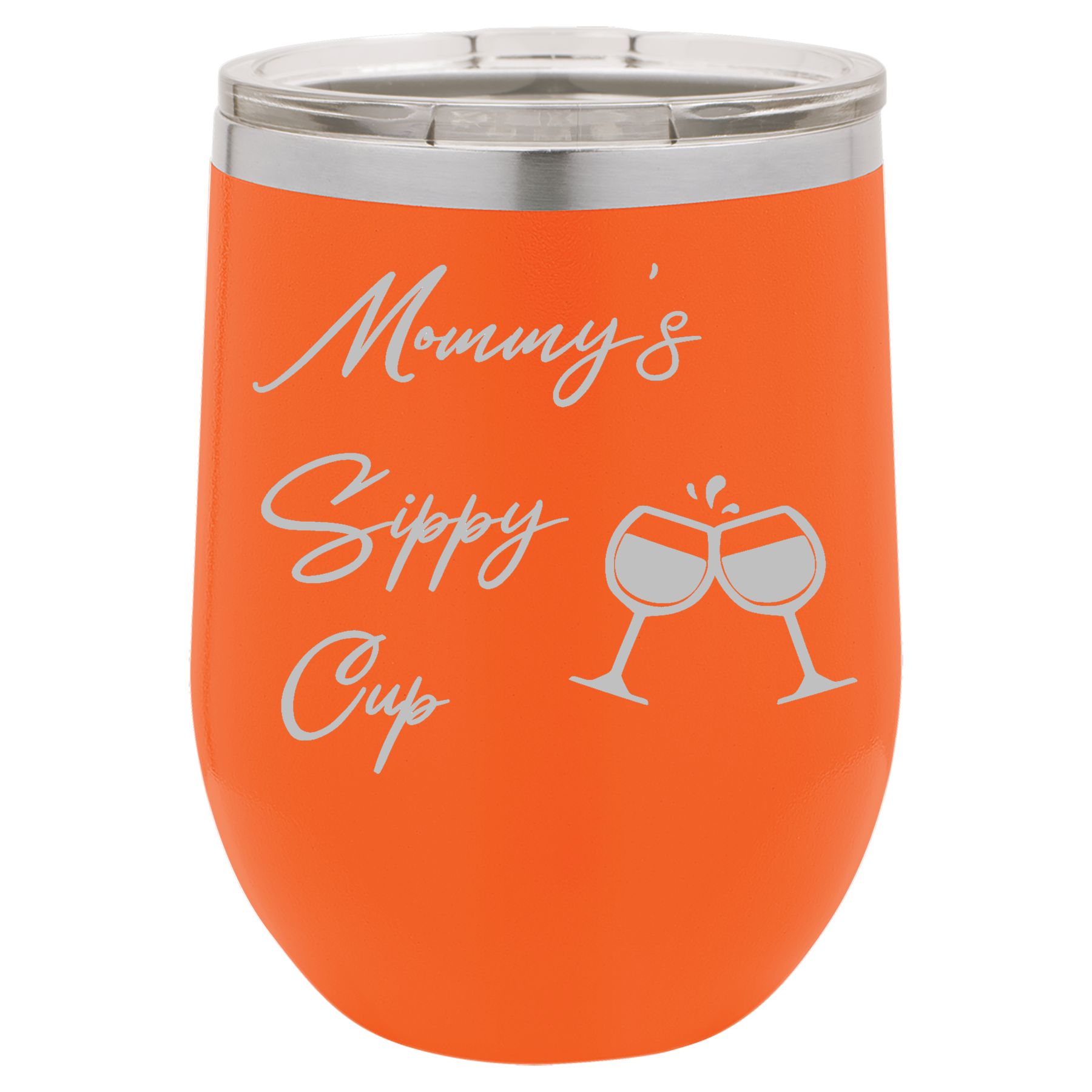 Orange 12oz Stemless Wine Tumbler