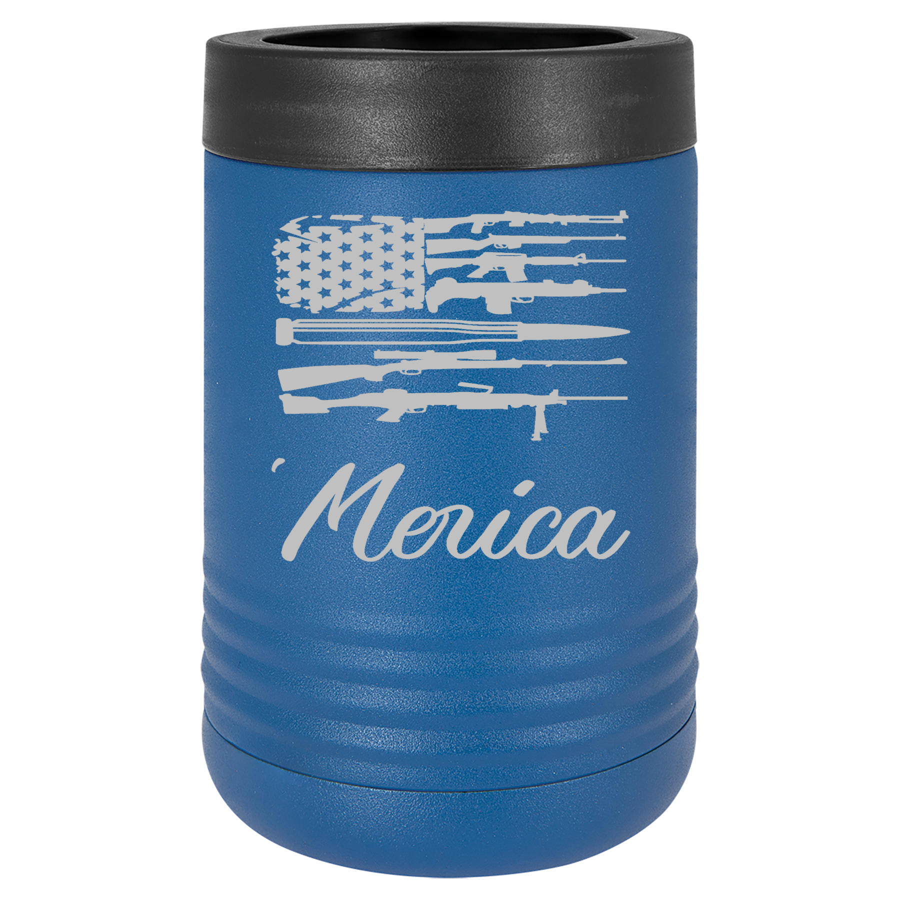 Royal Blue Stainless Steel Beverage Holder
