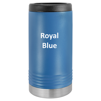 Royal Blue 12oz Slim Beverage Holder