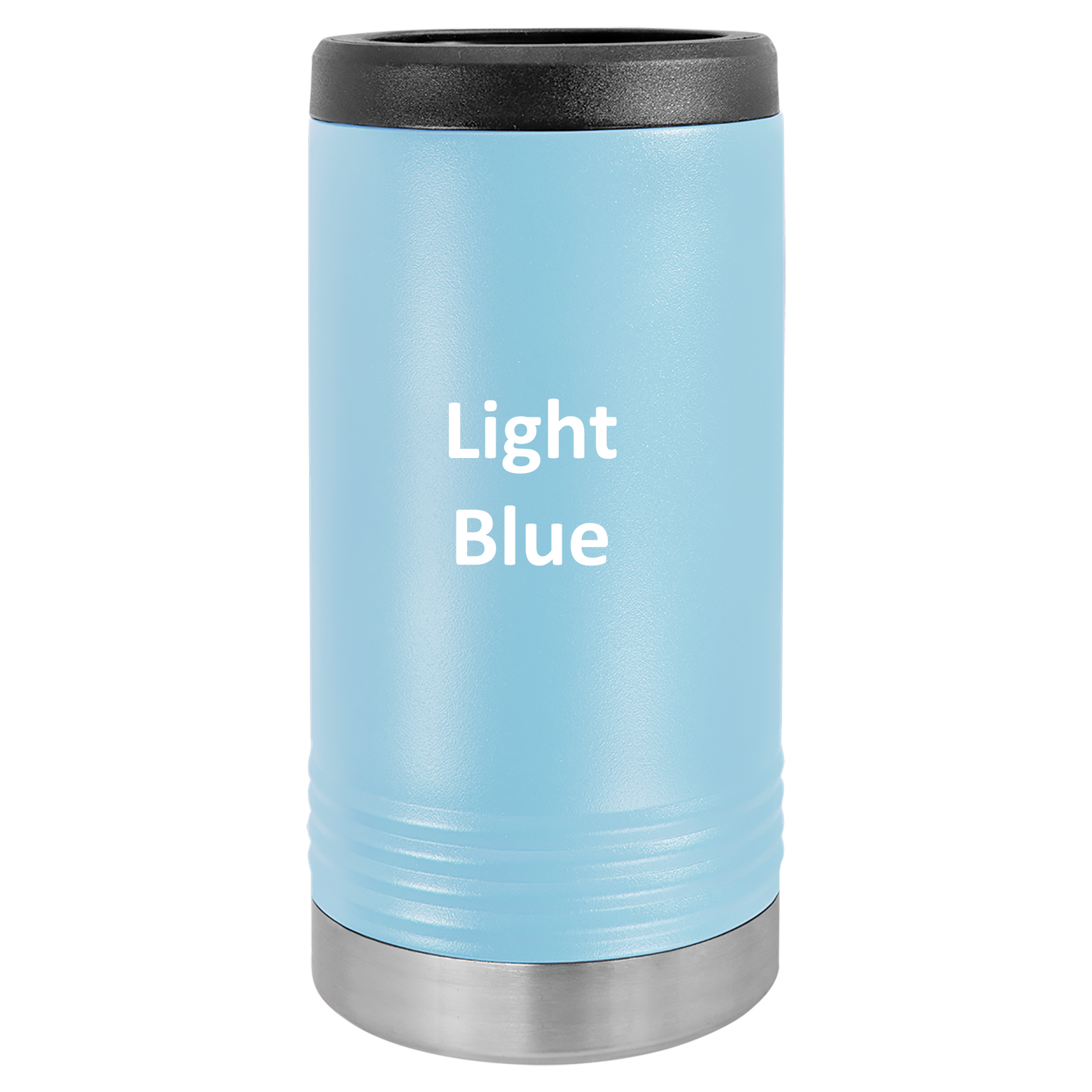 Light Blue 12oz Slim Beverage Holder