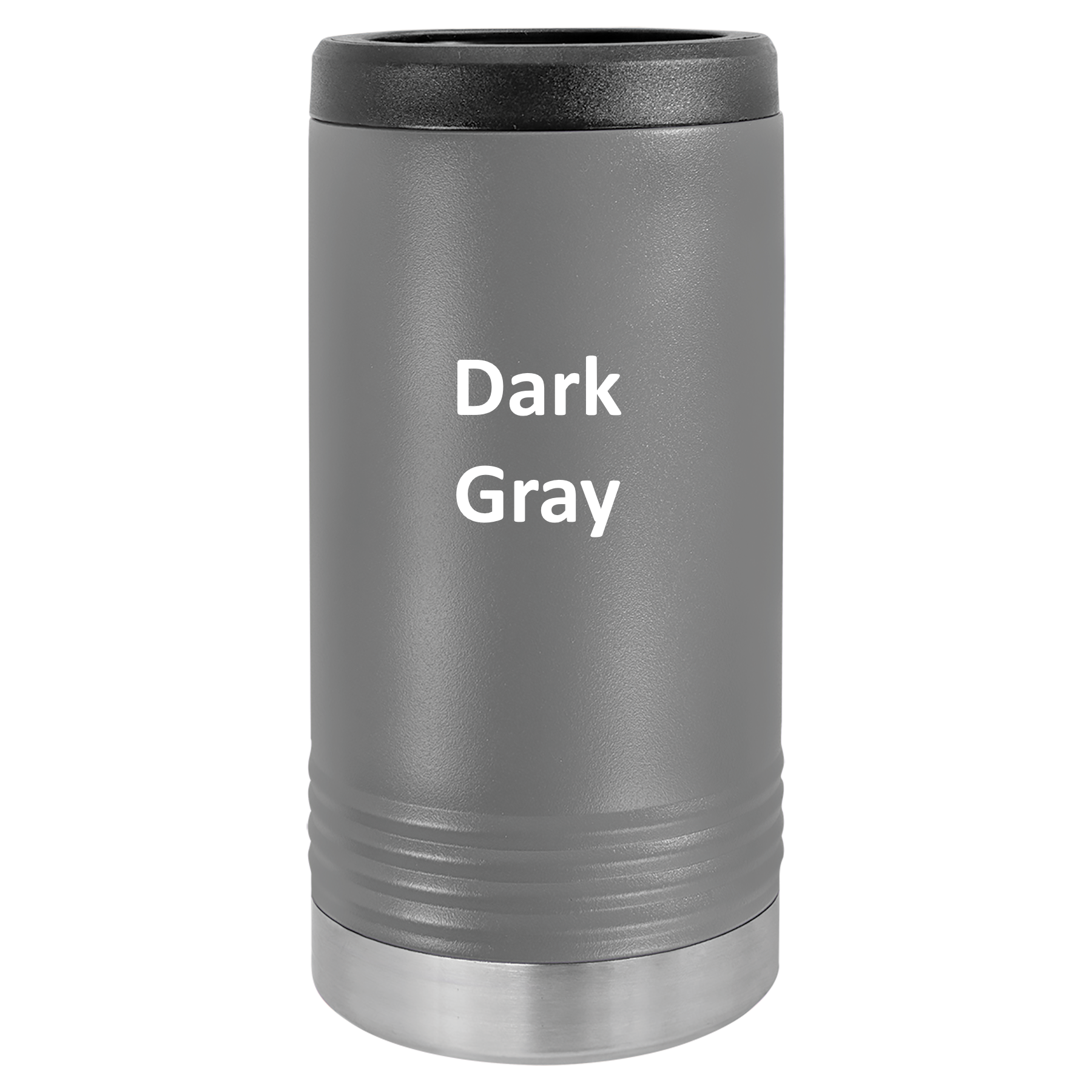 Dark Gray 12oz Slim Beverage Holder