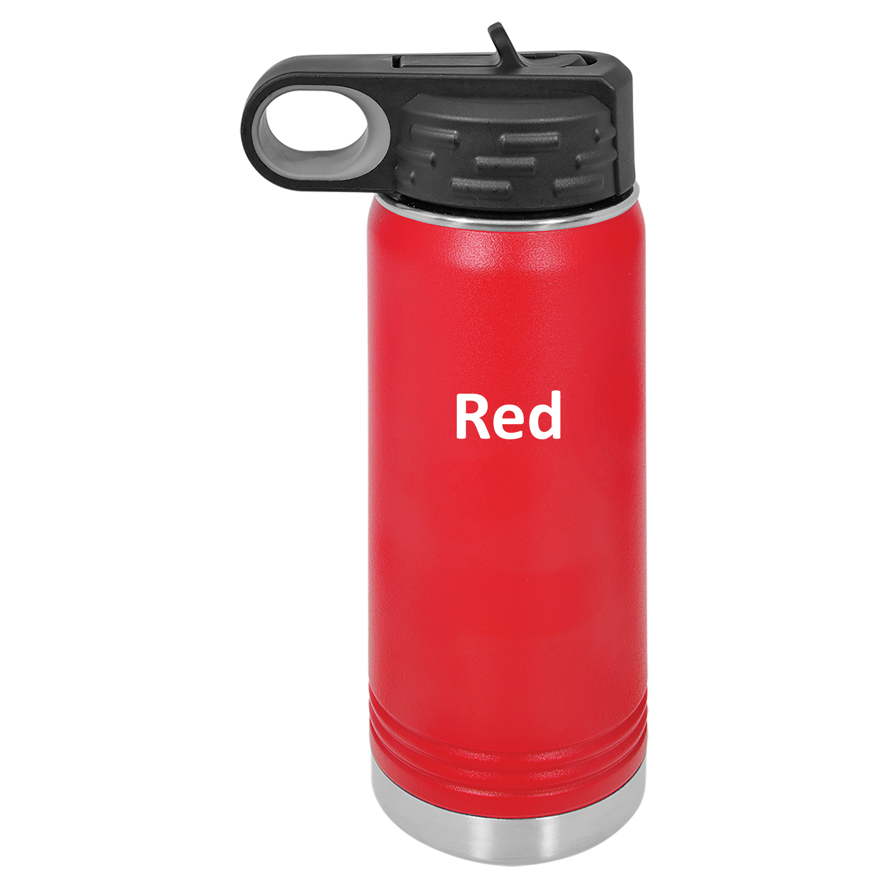 Red 20oz Water Bottle