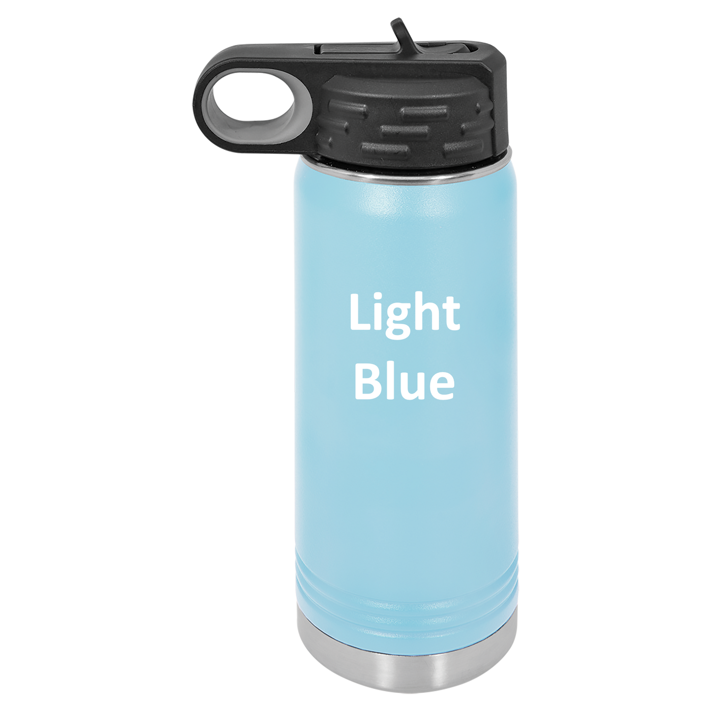 Light Blue 20oz Water Bottle