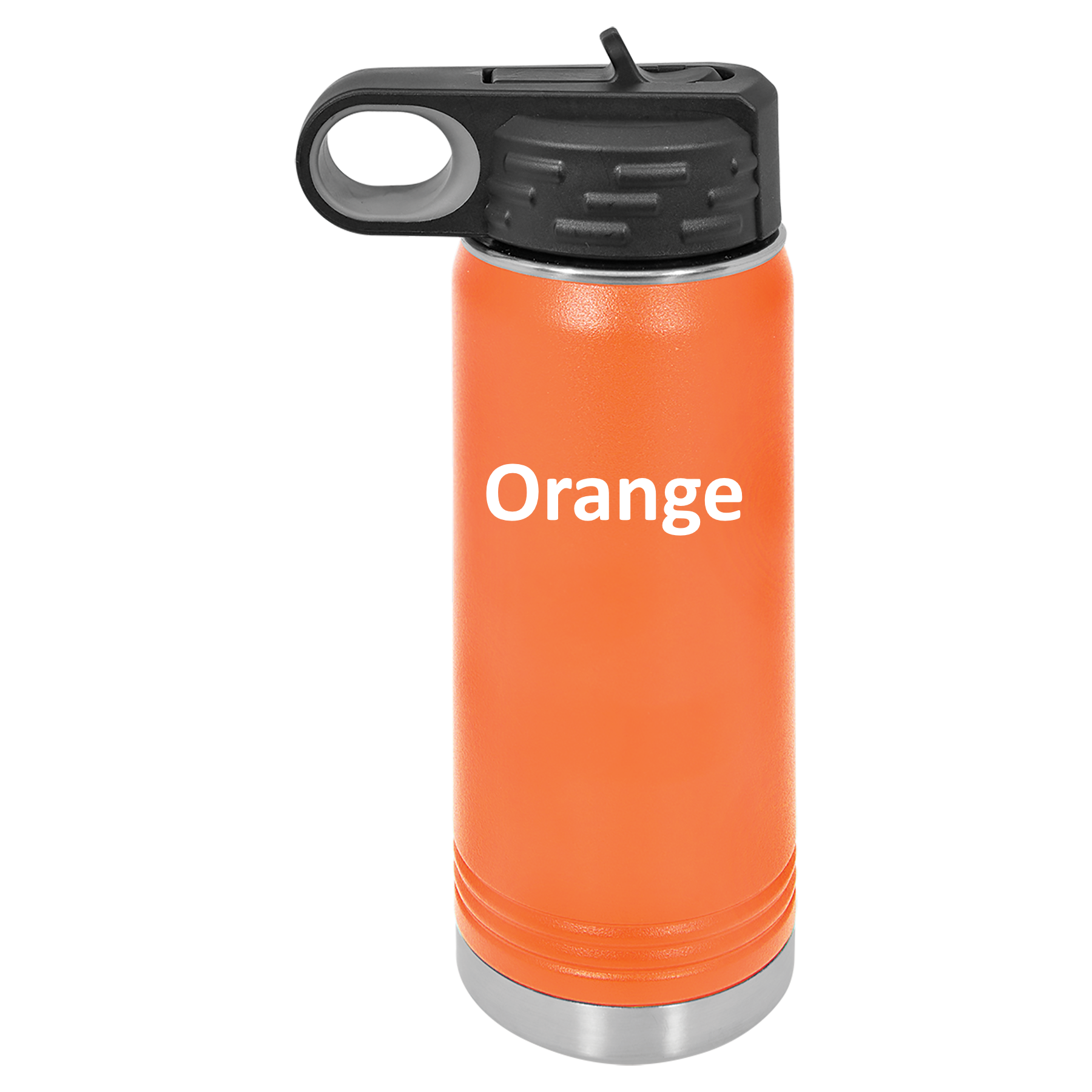 Orange 20oz Water Bottle