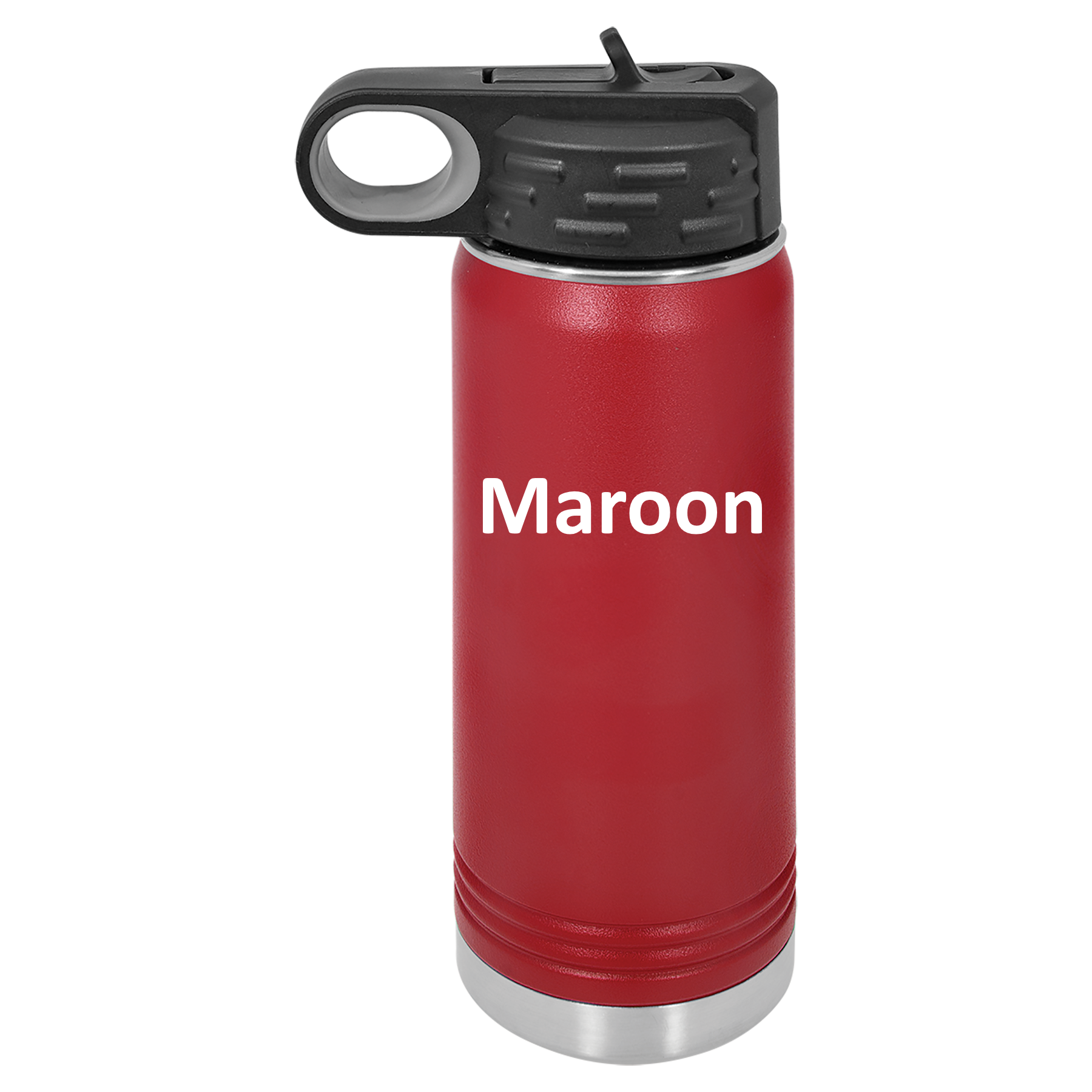 Maroon 20oz Water Bottle