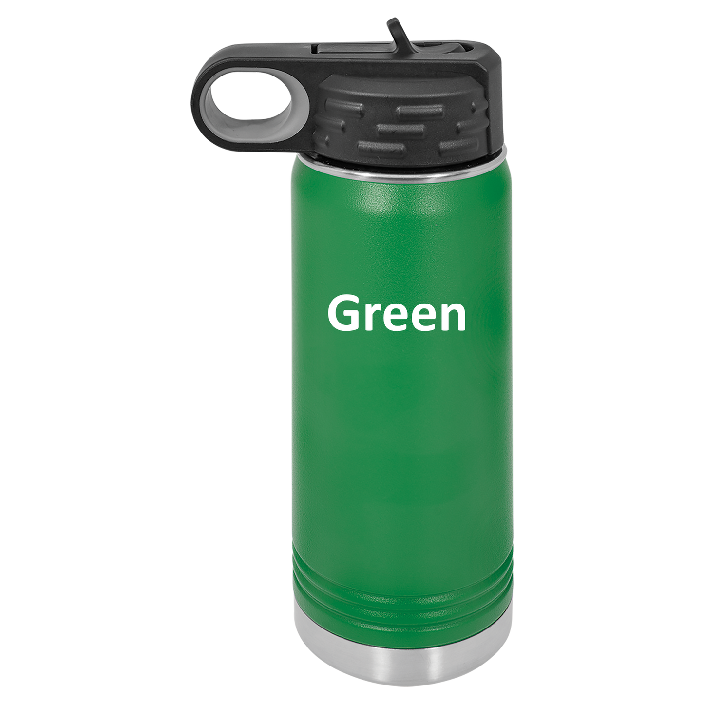 Green 20oz Water Bottle
