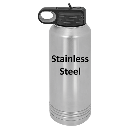 Stainless Steel 32oz Water Bottle