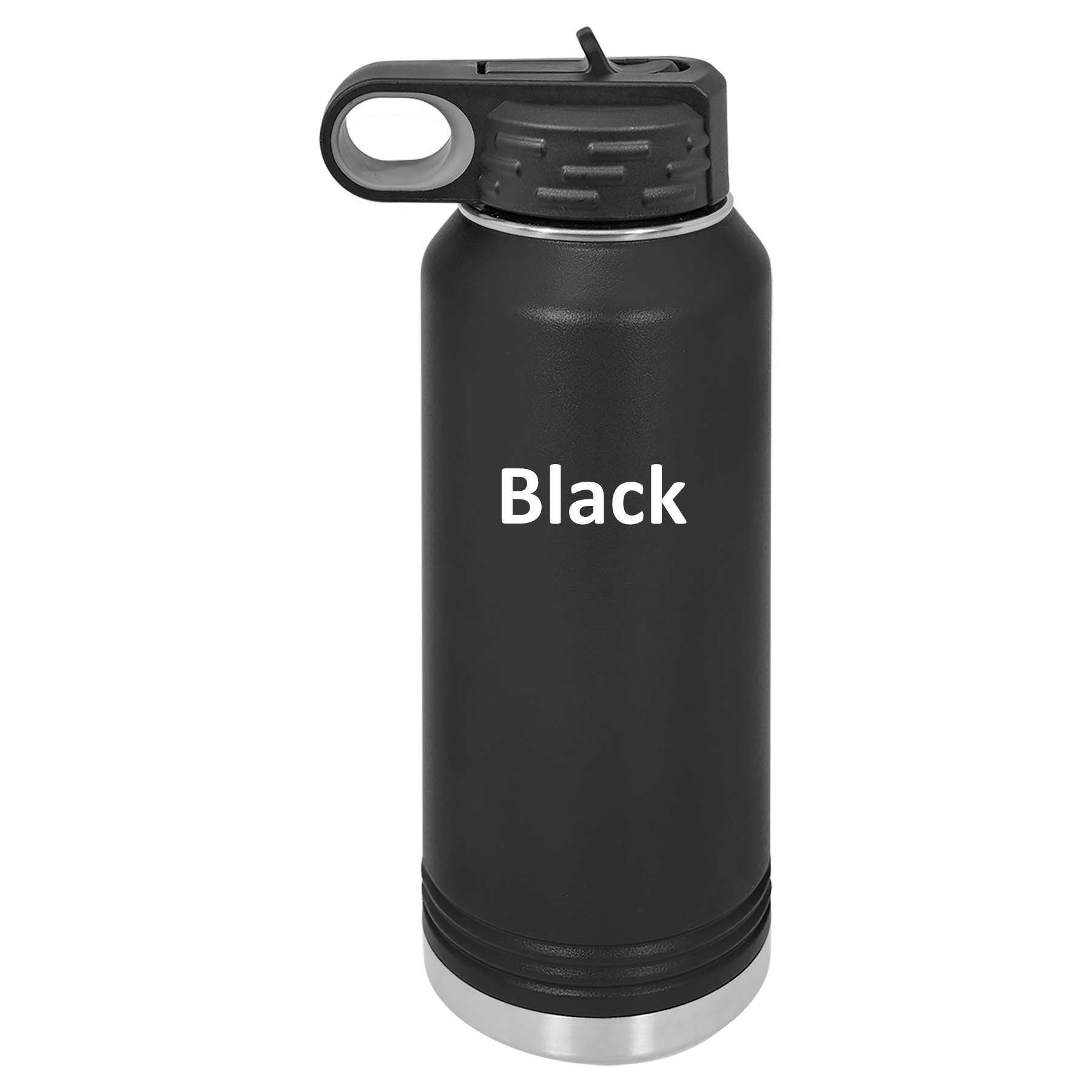 Black 32oz Water Bottle