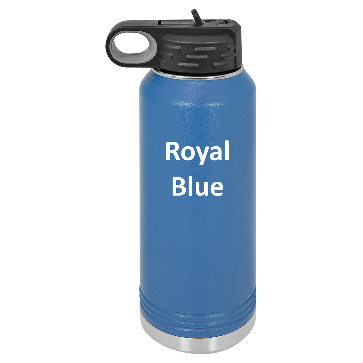 Royal Blue 32oz Water Bottle
