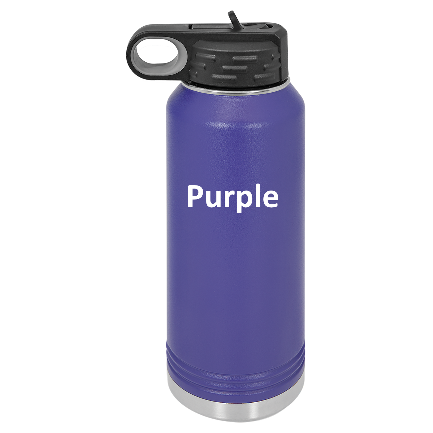 Purple 40oz Water Bottle