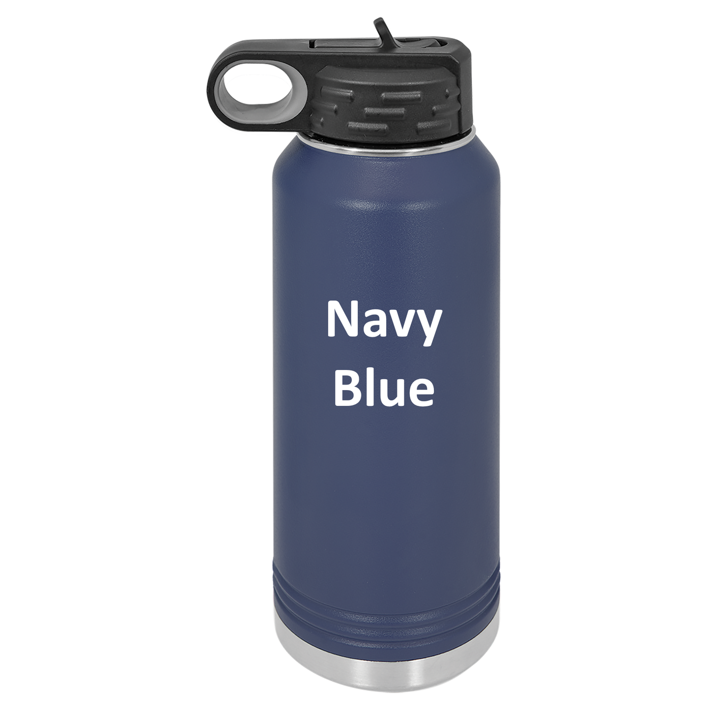 Navy 32oz Water Bottle