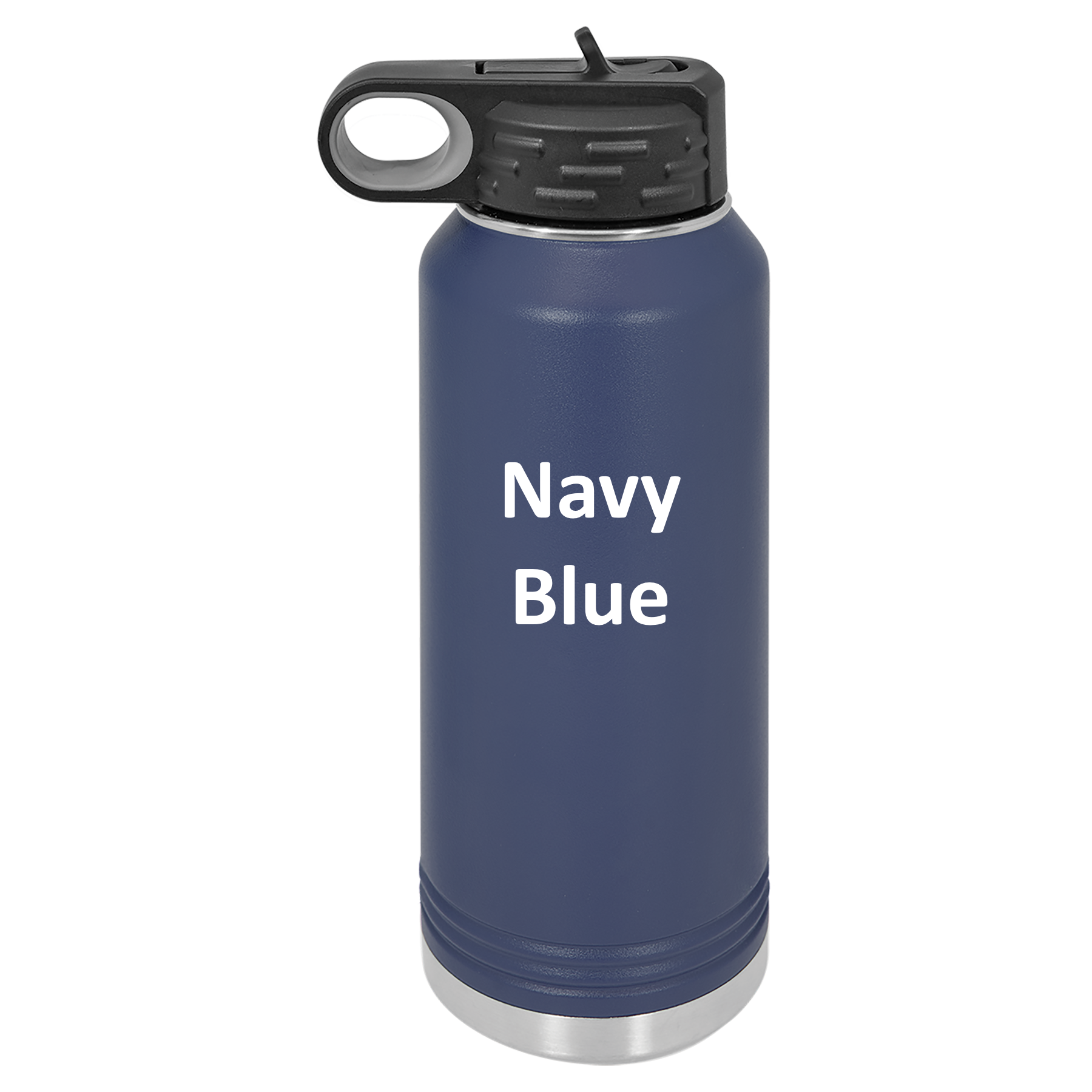 Navy 40oz Water Bottle