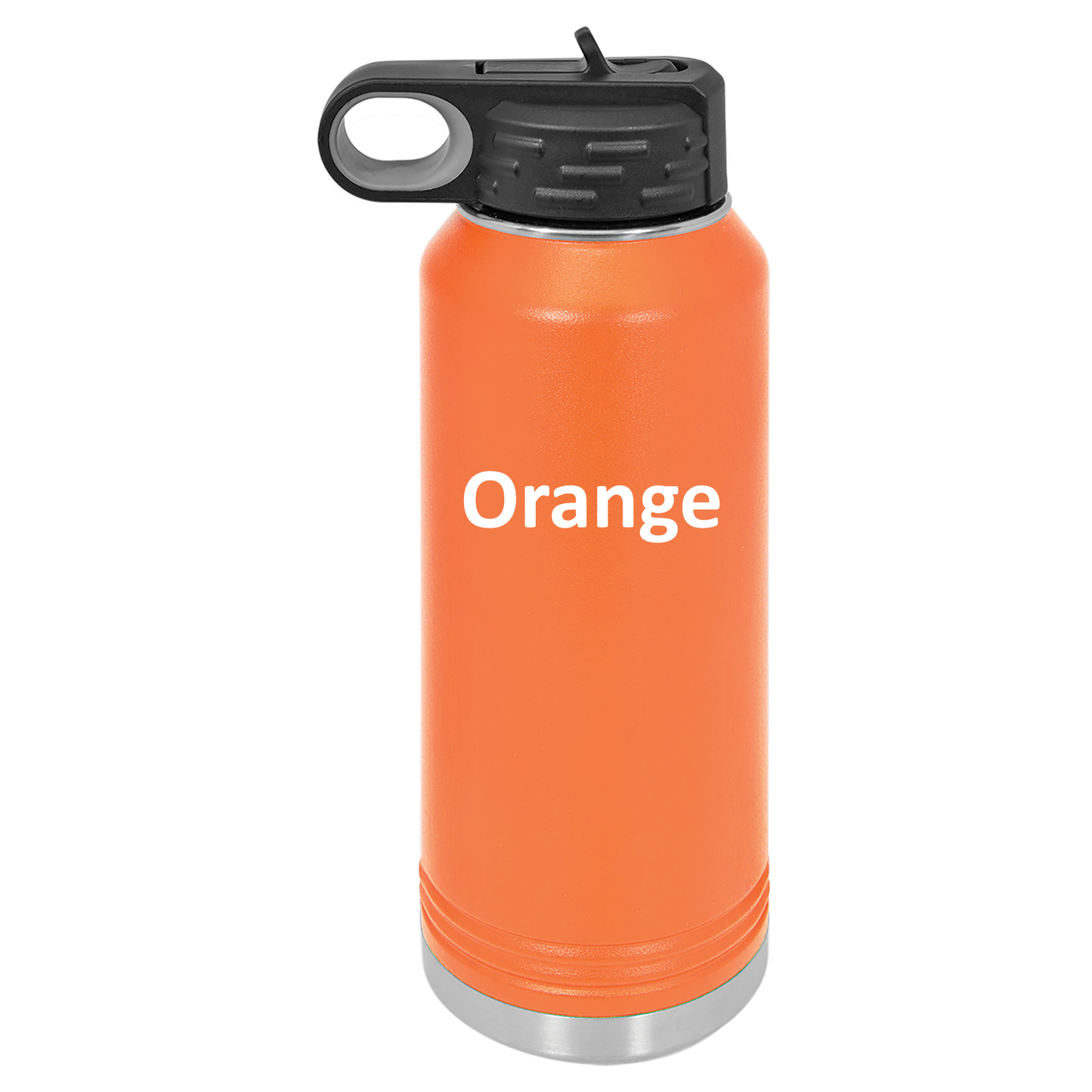 Orange 32oz Water Bottle